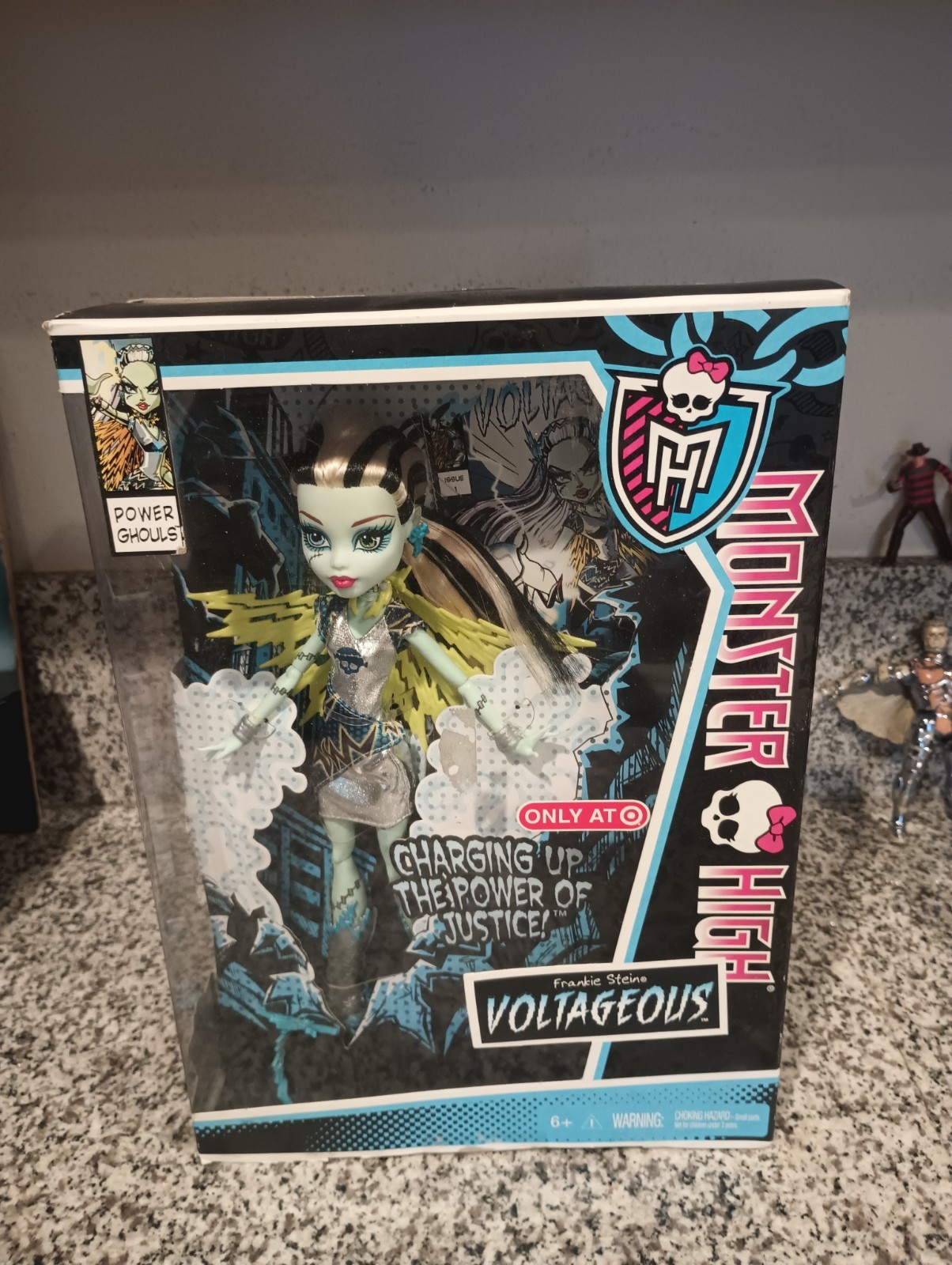 2013 Monster High Voltageous Frankie Stein Target NIB very slight corner dings
