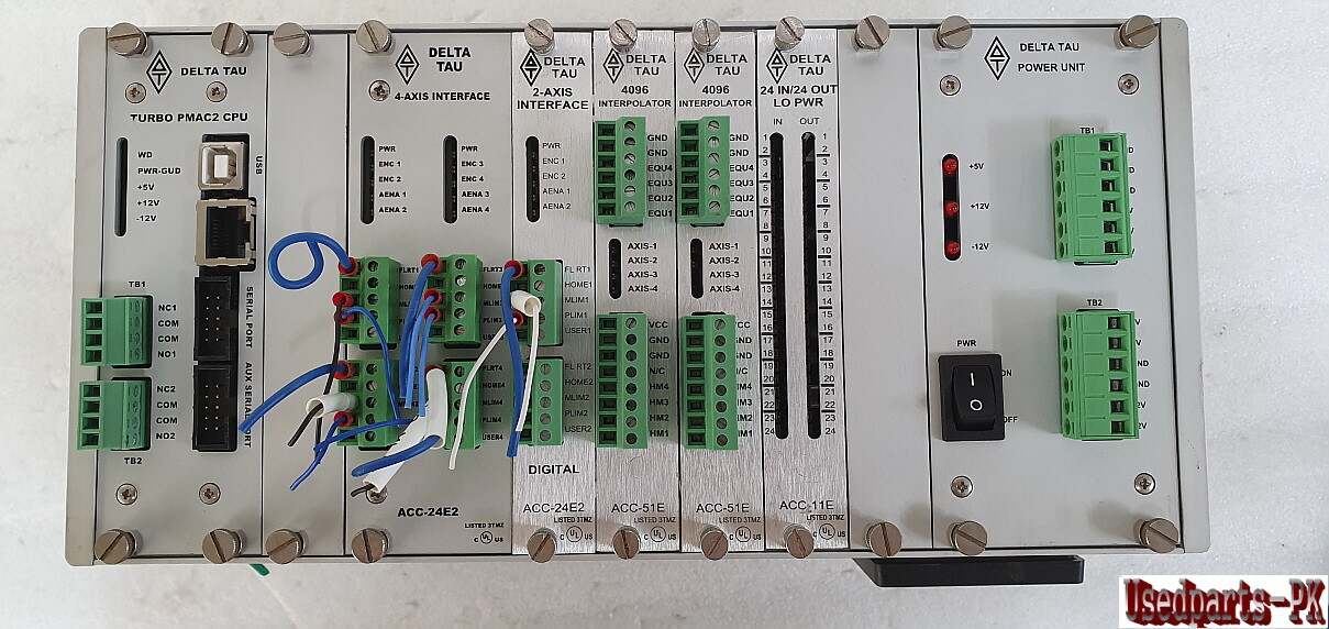DELTA TAU UMAC MOTION CONTROLLER // TURBO PMAC2 CPU, 4 & 2 AXIS INTERFACE SO ON