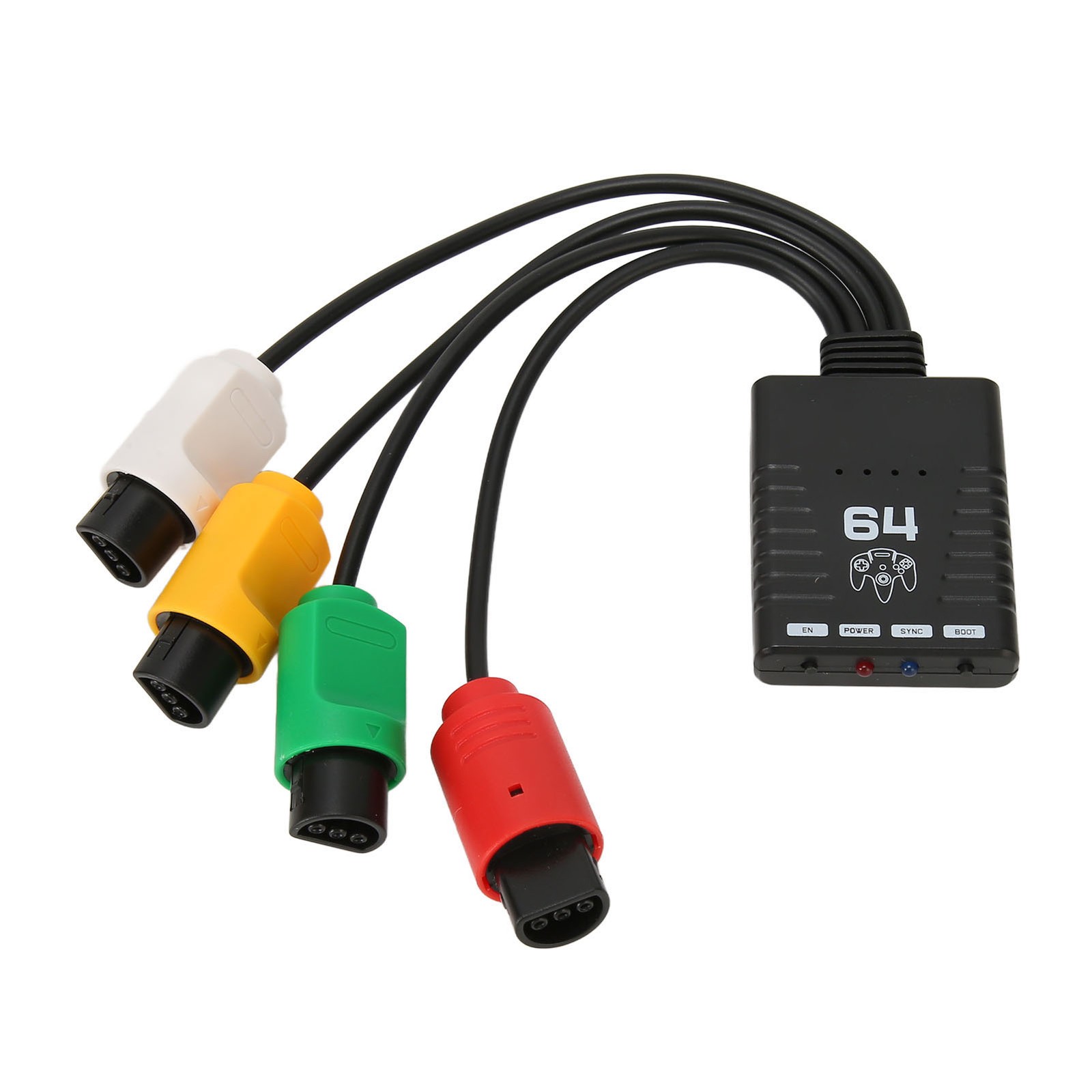 ｀Wireless Controller Adapter Support 4 Player BT Controller Converter For N64