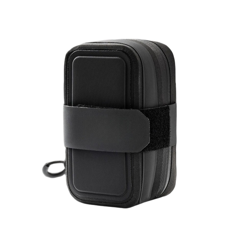 PU Waterproof Bike Seat Bag for Daily Commute Long Ride Storage 15x8.8x6.5cm