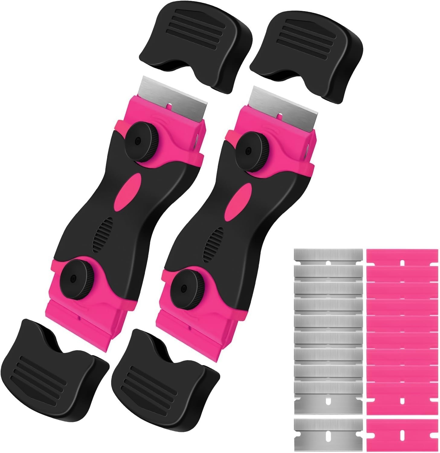 Razor Blade Scraper, 2-in-1 Scraper Tool, Multi-Funtional Cleaning Razor Scraper