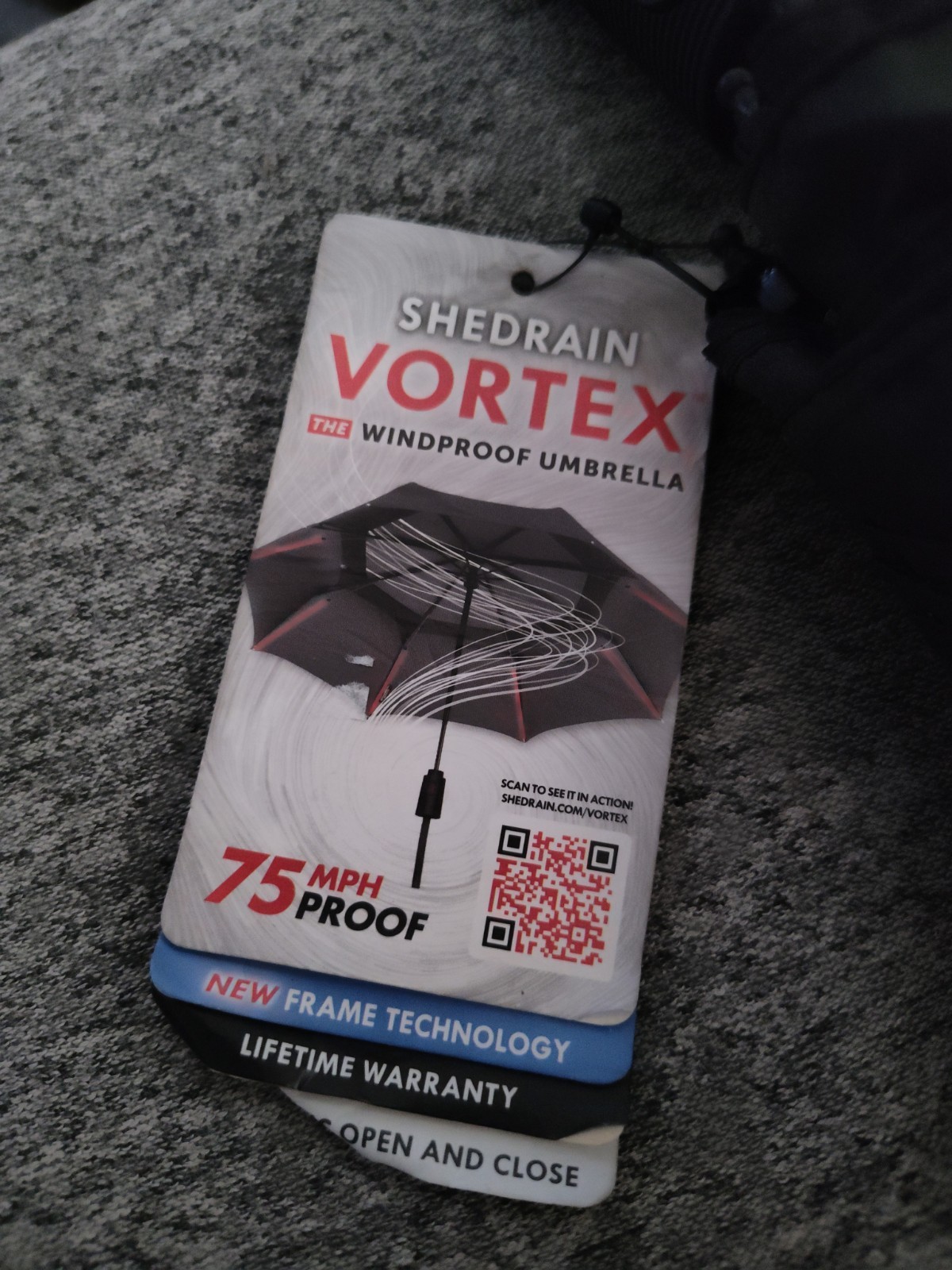 Shedrain Vortex Windproof Umbrela
