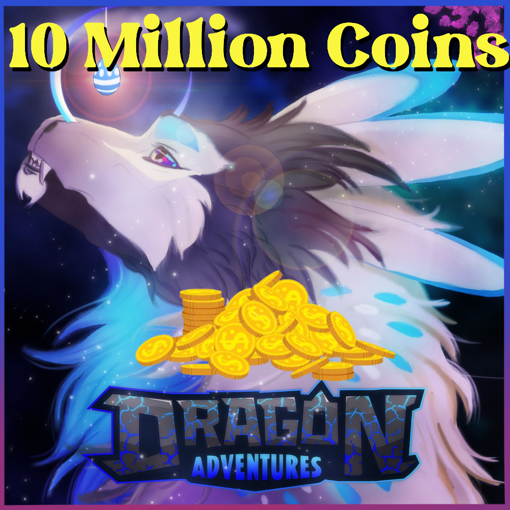 [🟢 ONLINE] 10 Million Coins Dragon Adventures 10M Coins [DA] ⚡Fast Send⚡