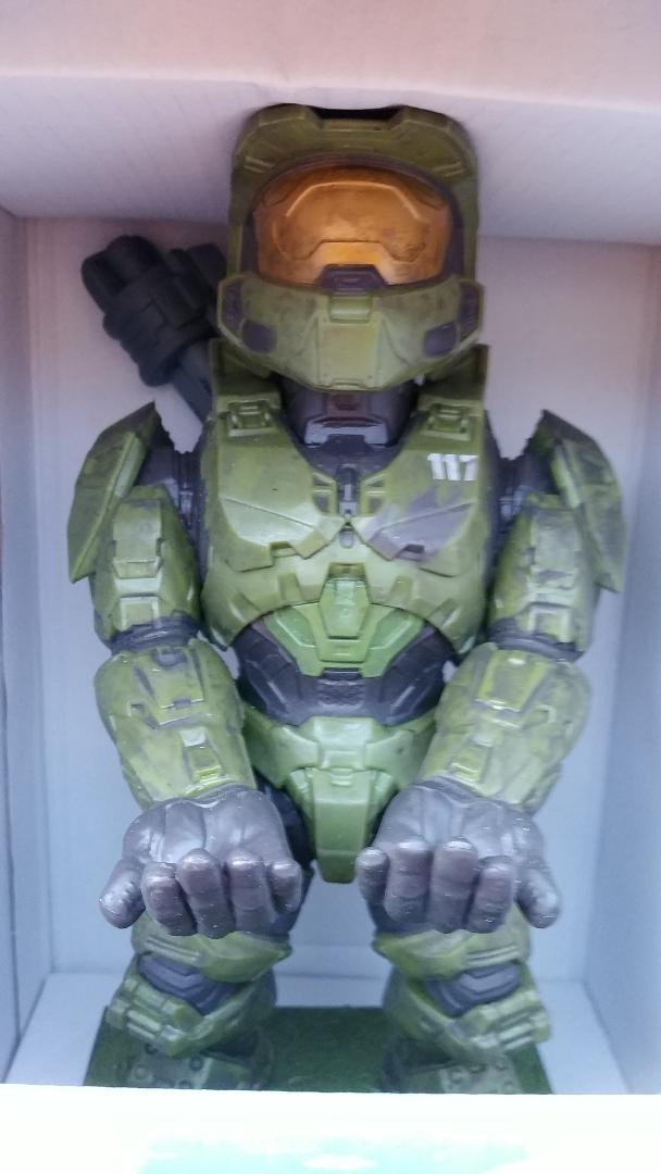 Halo Infinite Master Chief TARGET EXCLUSIVE Phone Controller Holder base lightup
