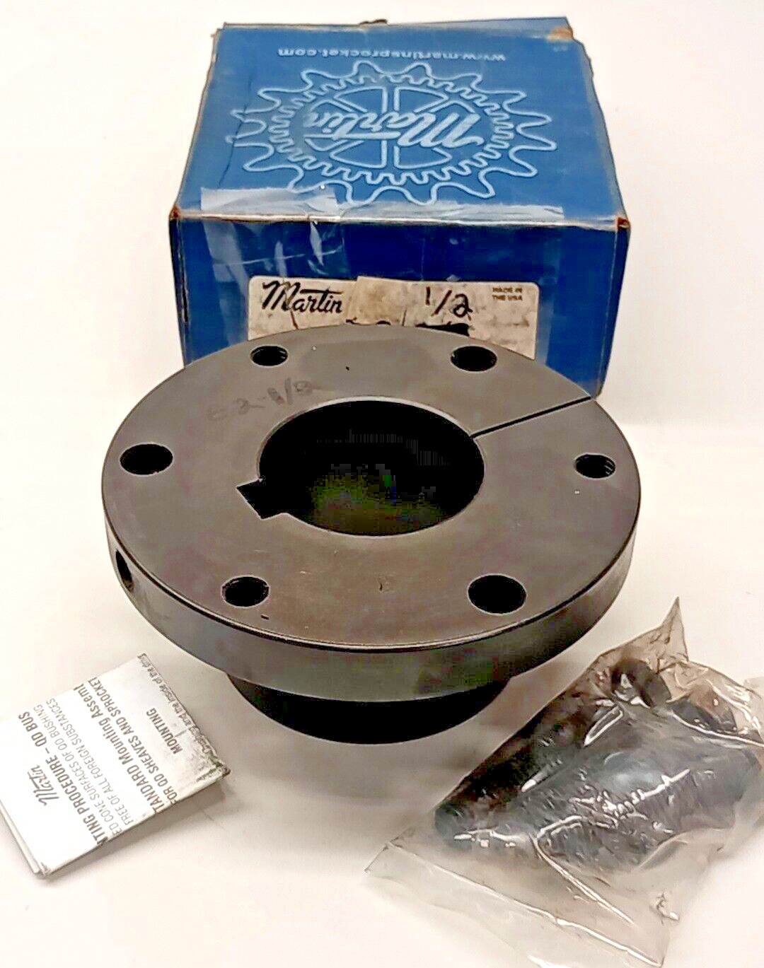 Martin E-2-1/2 Bushing QD E-Series 2.50 bore E2-1/2 E212 EX2-1/2