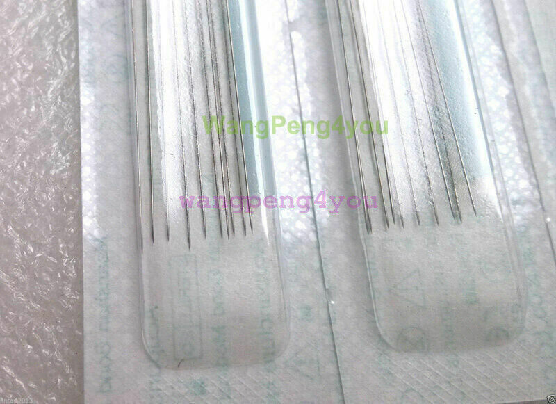 Acupuncture Single Spring Handle needles with guide tube 500 1000