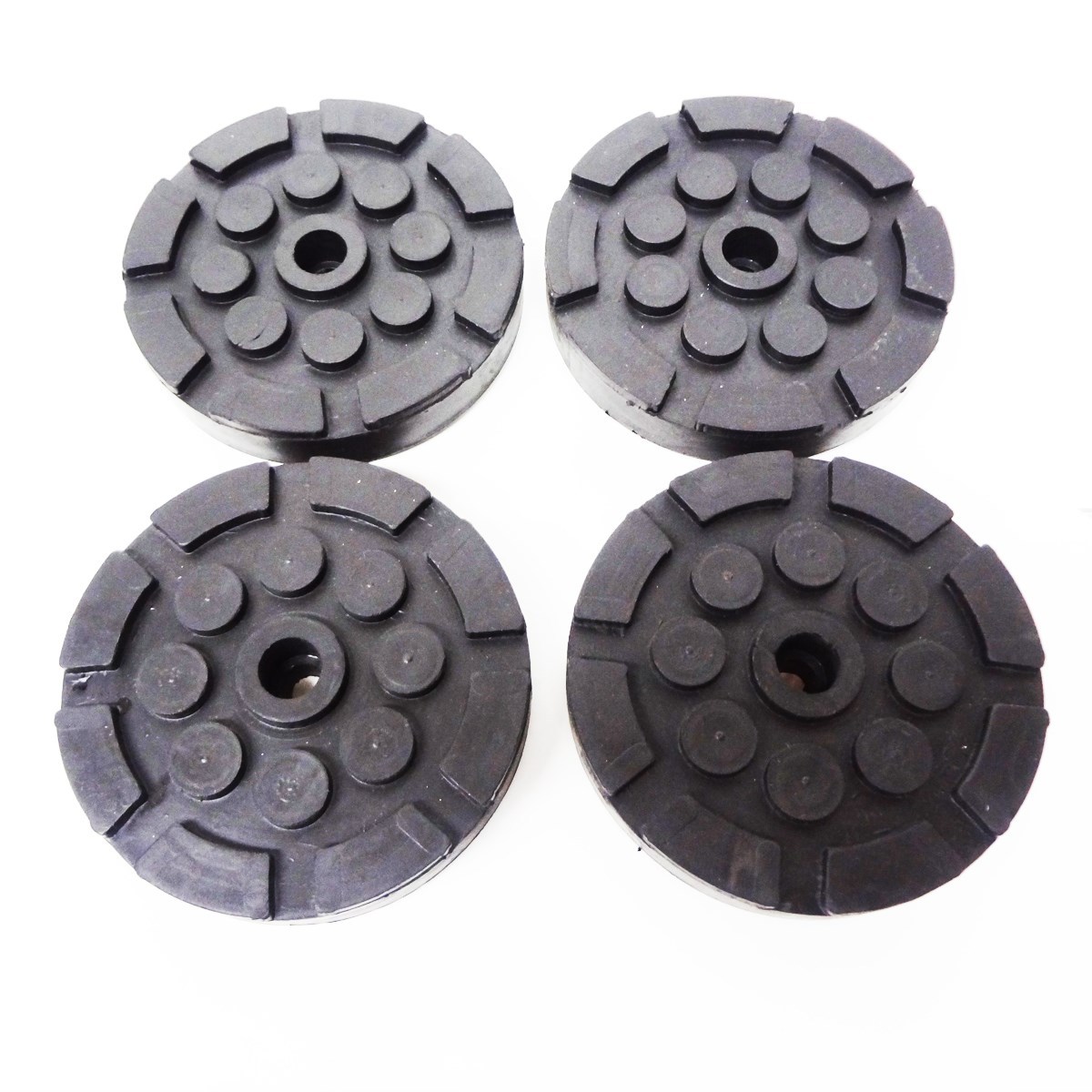 QUALITY LIFT ROUND RUBBER PADS for OLDER STYLE QUALITY LIFTS SET OF 4 26K25030