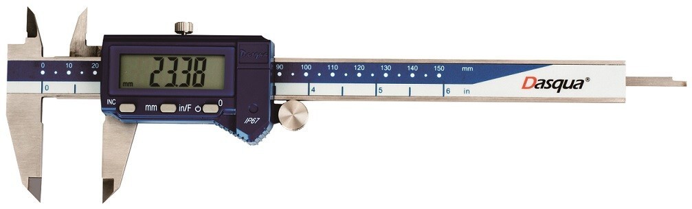 0-150MM/0-6" LARGE SCREEN IP67 DIGITAL CALIPER