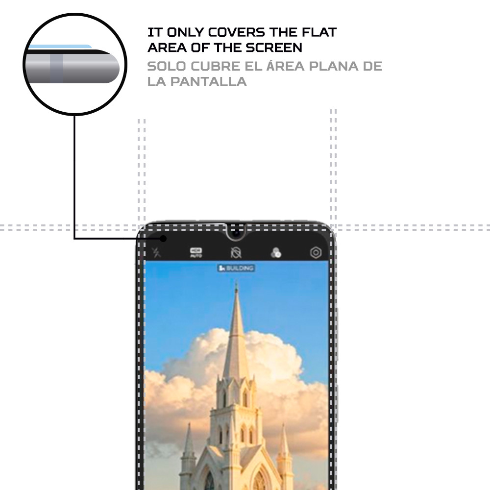 ANTISHOCK Screen protector for Doogee Note 56 Plus