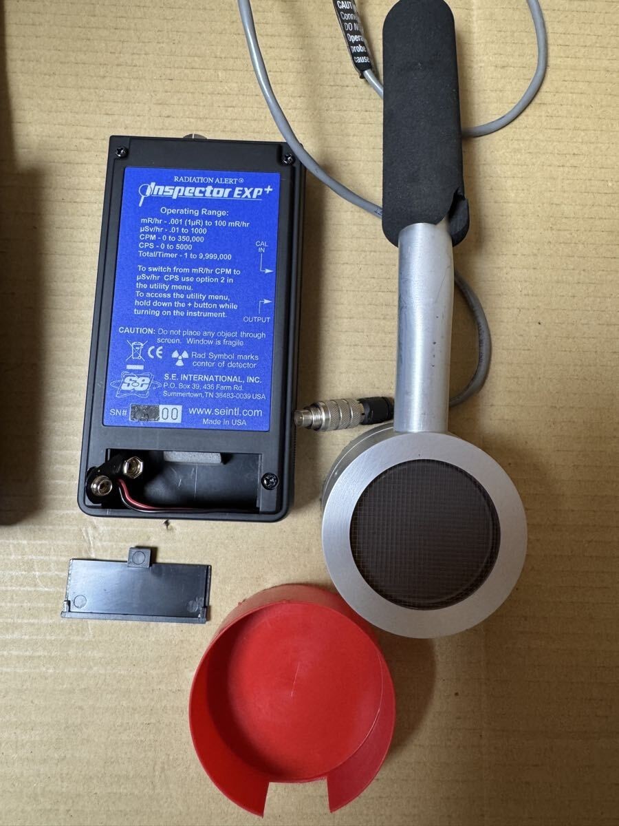 Inspector EXP RAP-RS1 Radiation Detector Geiger Counter Unit