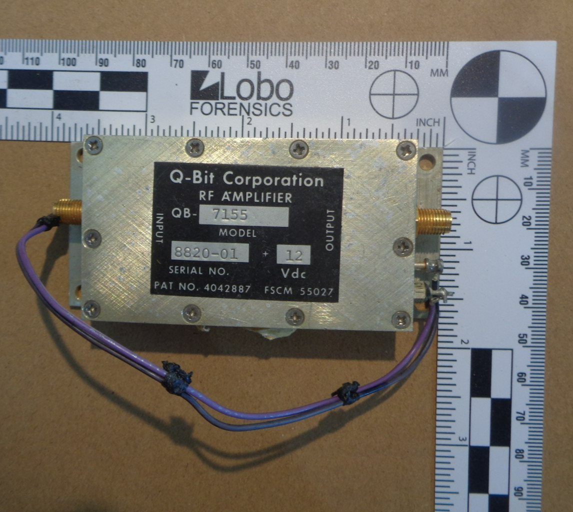 Q-Bit QB-7155 Microwave SMA Coaxial RF Amplifier