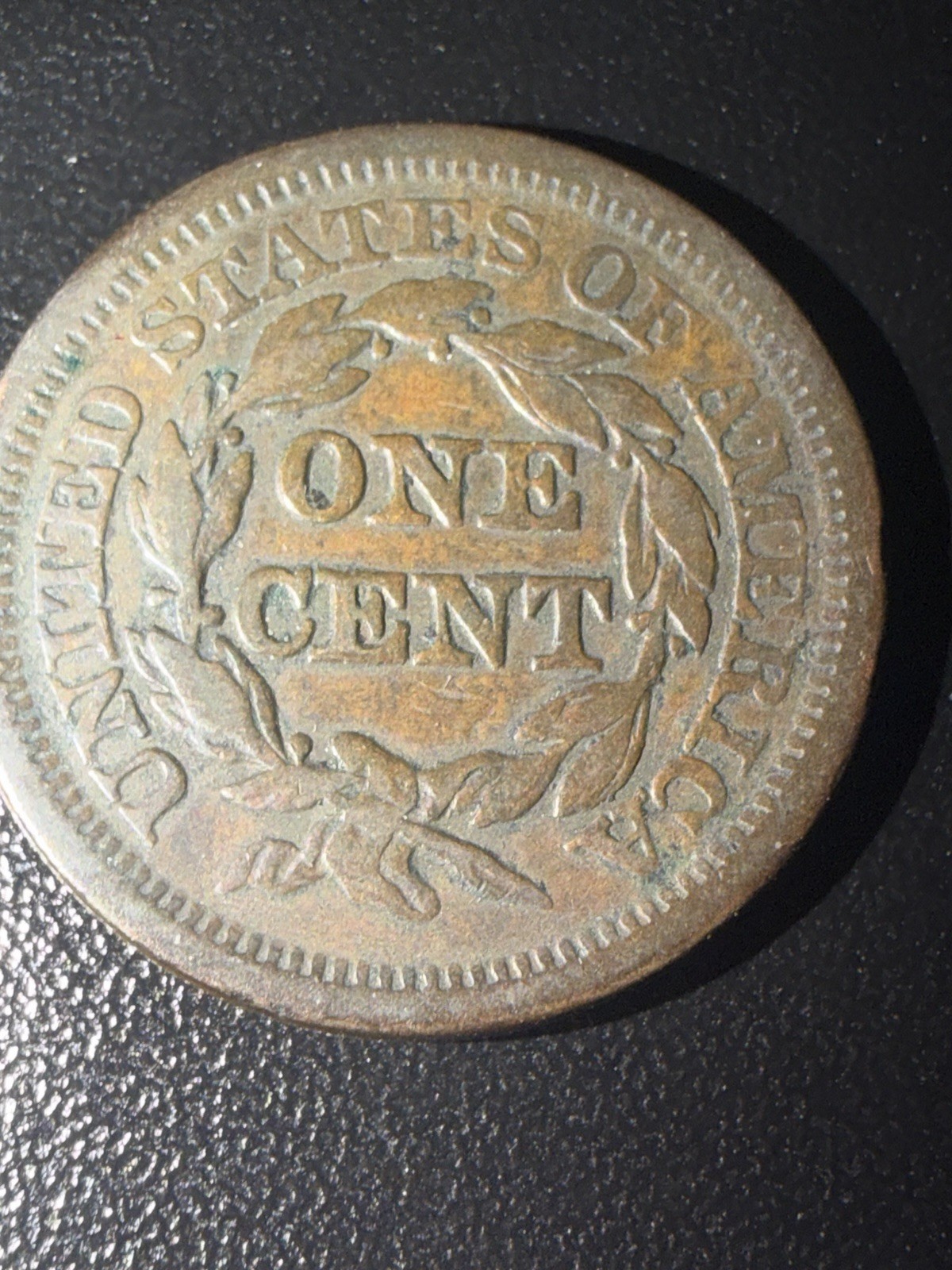 1846 Small Date Large Cent F