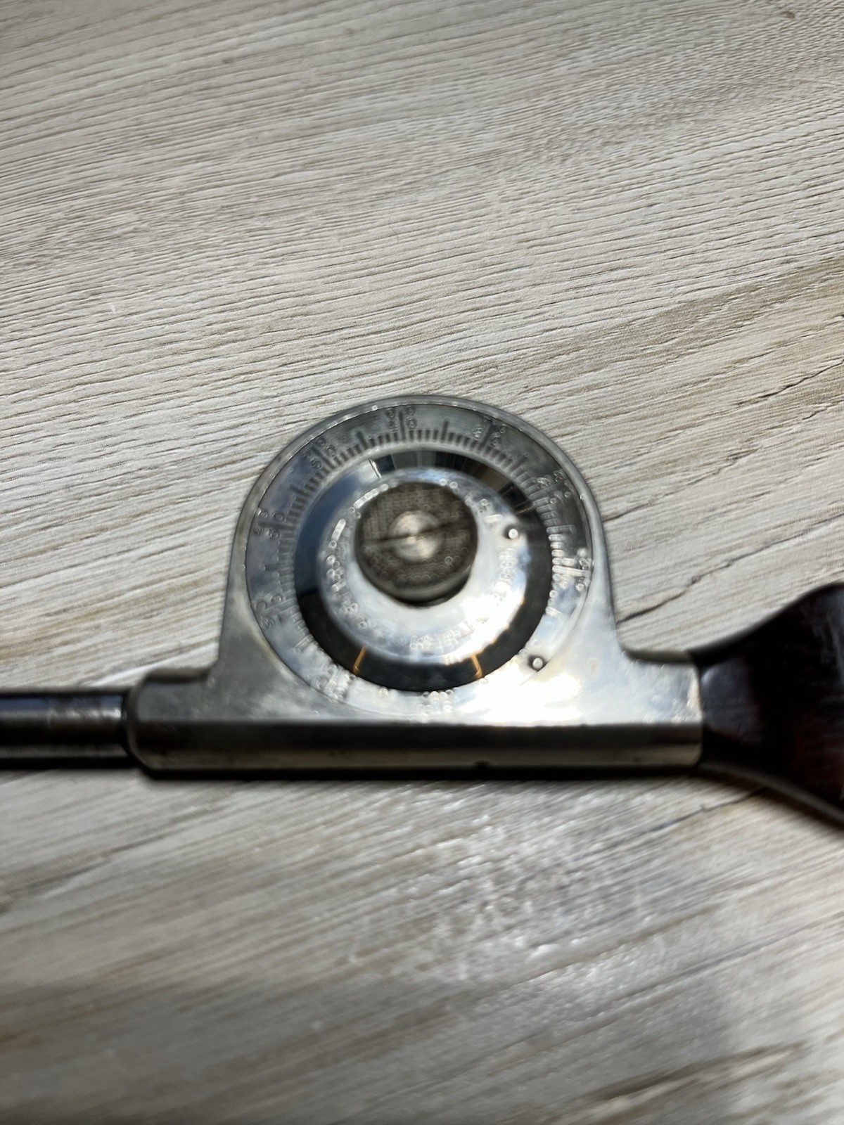 Vintage Tool L.S. Starrett Speed Indicator Dial with Box