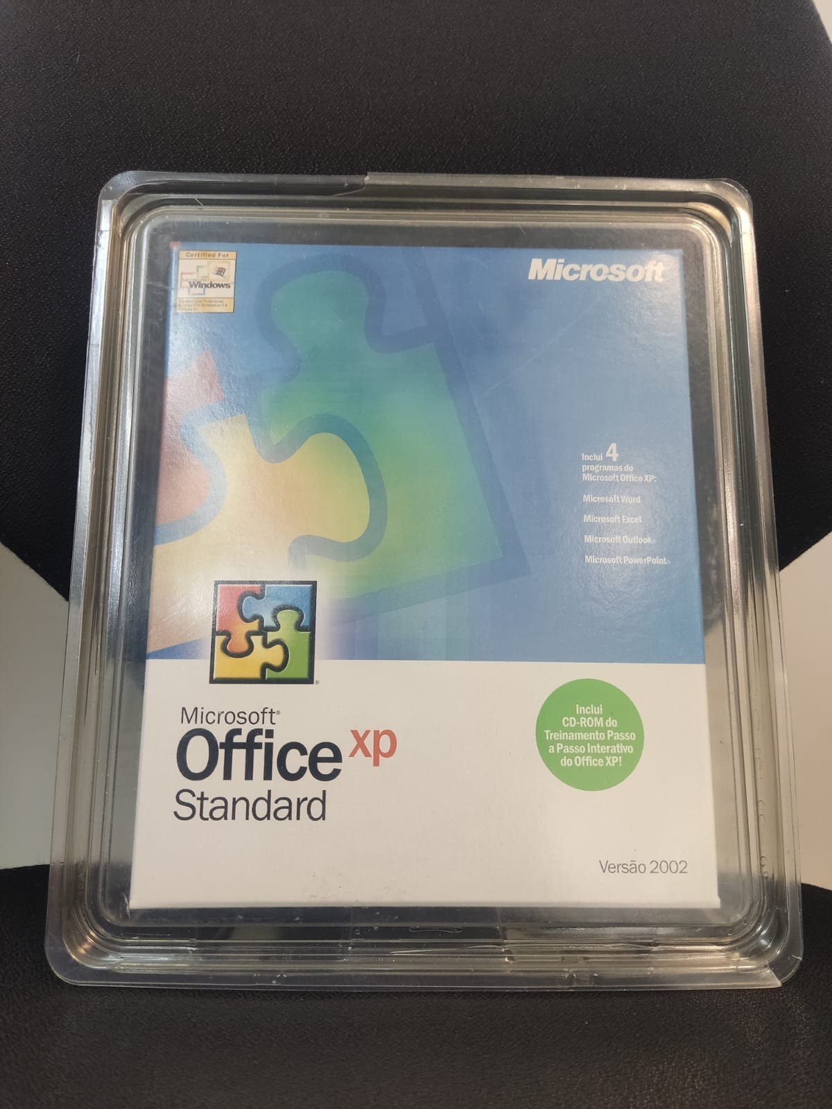 Rare Microsoft Office XP Standard 2002 Factory Sealed Retail Brazilian PT