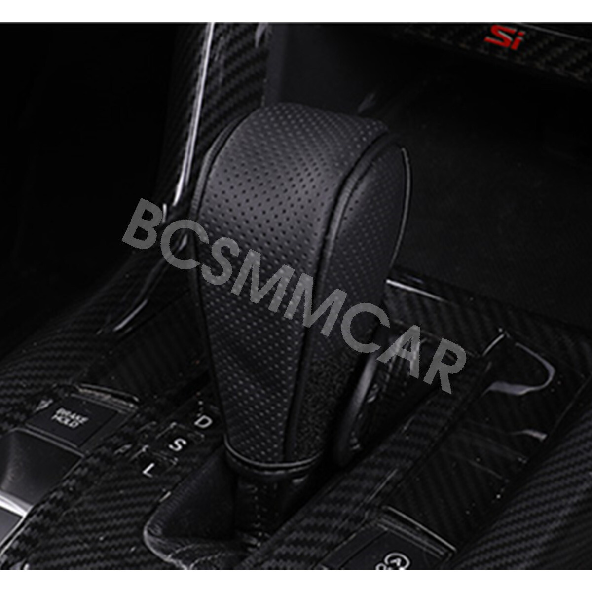 Car Gear Shift Knob Cover Gear Shift Grip Handle Protector Accessories leather
