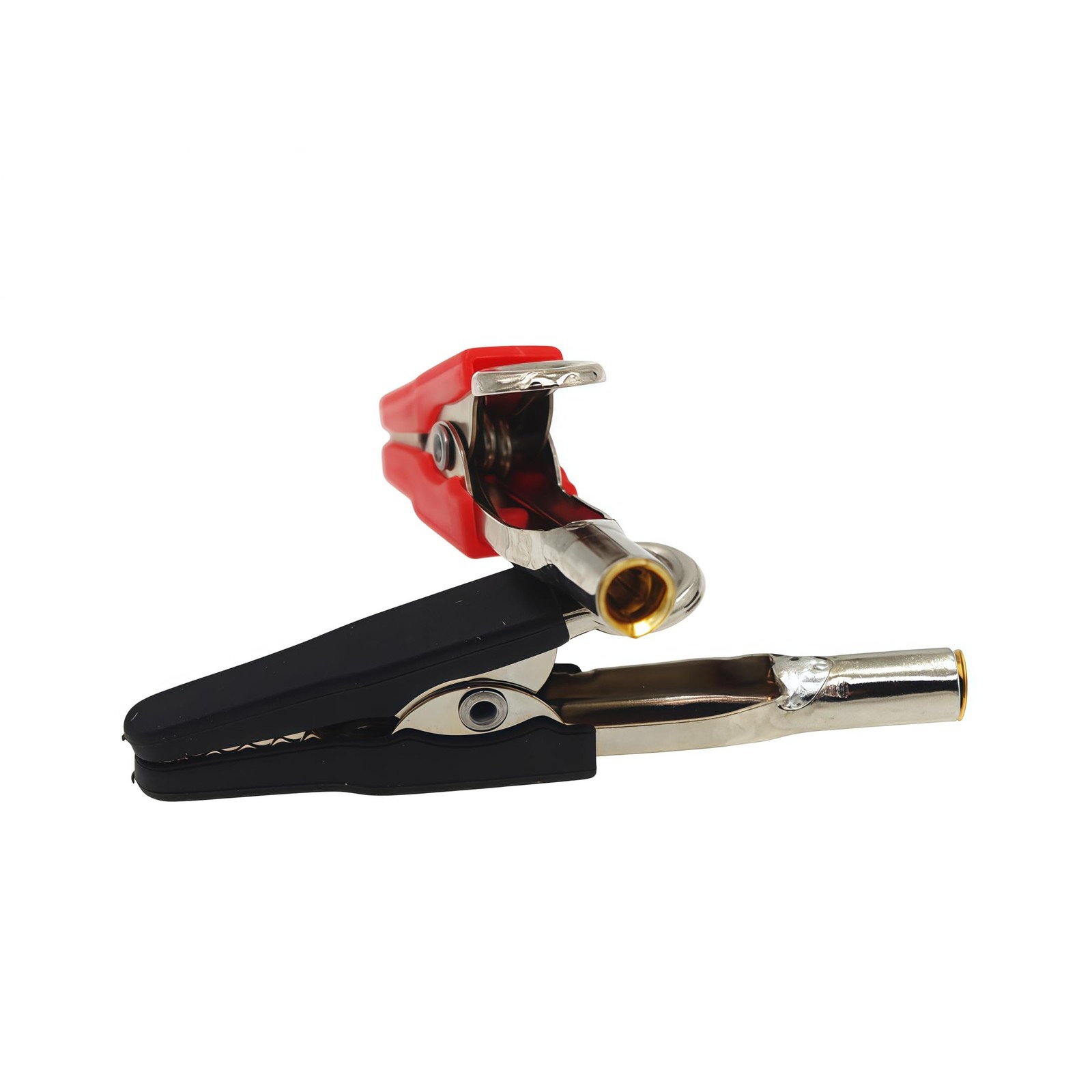 TestHelper AC15 Insulated Test Probe Push On Alligator Clips Red,Black