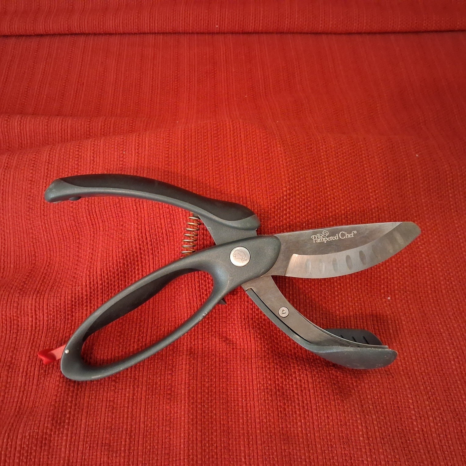 Pampered Chef Double Blade Salad Herb Vegetable Shears Scizzors