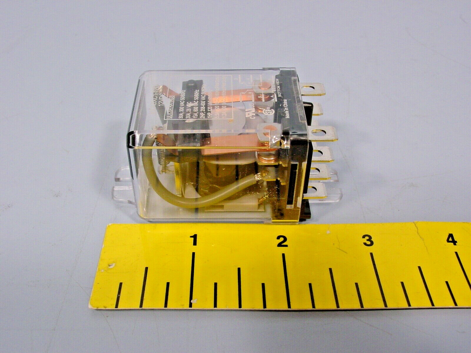 Schneider Electric 300XBXC1-12D Power Relay, DPDT, 12VDC