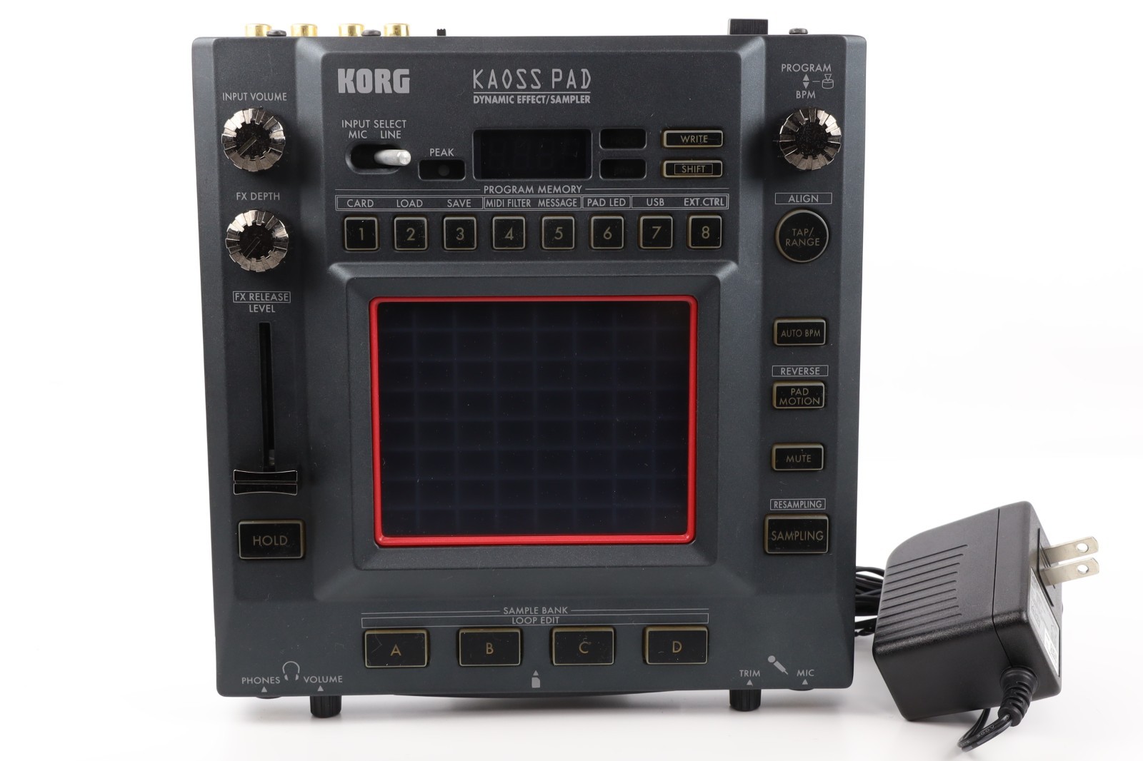 Repaired Korg Kaoss Pad KP3 Dynamic Effect Sampler W/adapter From JP