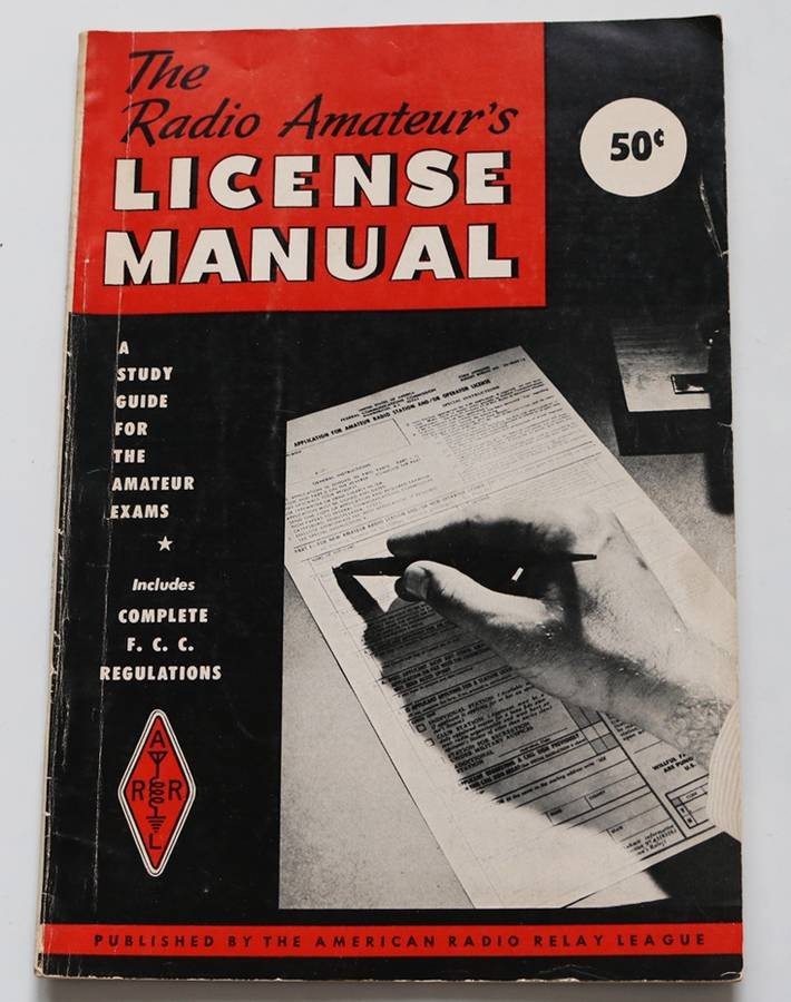 Vintage ARRL The Radio Amateurs License Manual Ham FCC Regulations 1966