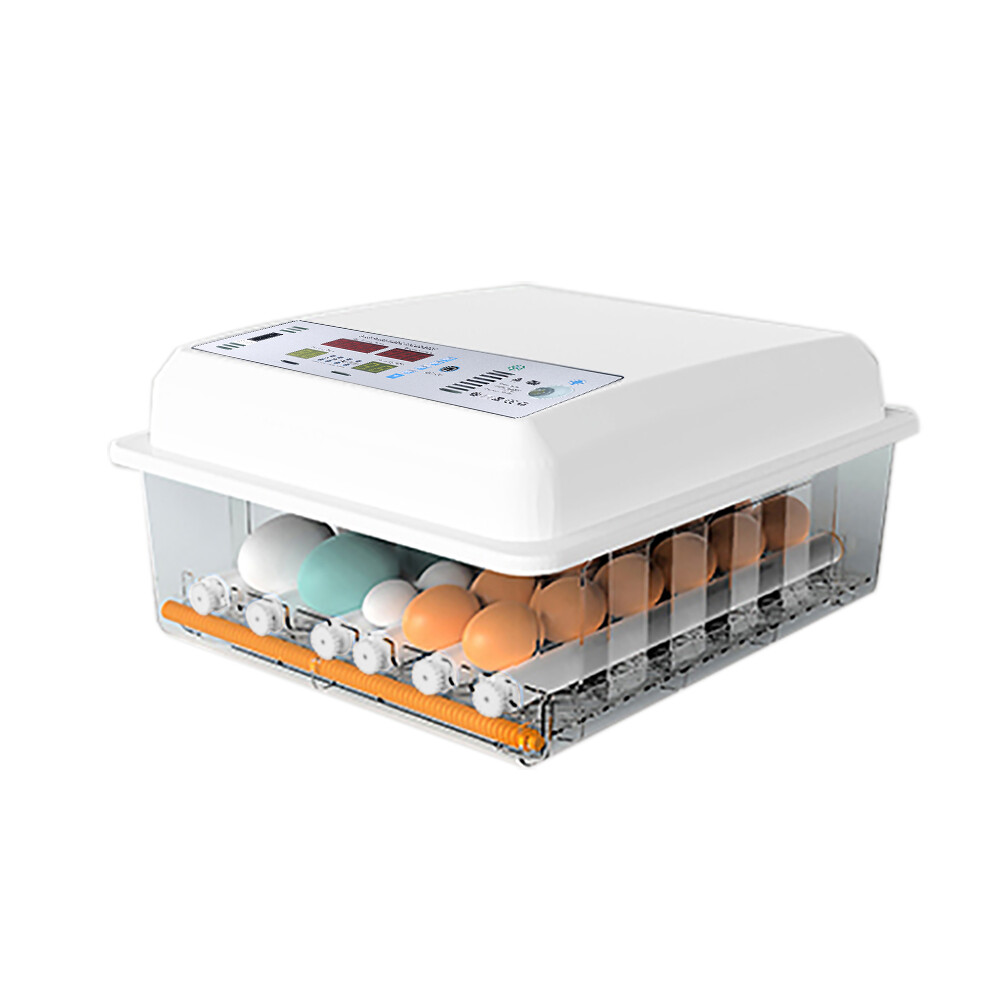 Egg Incubator 64 Eggs Fully Digital Automatic Hatcher Fit Hatching Chicken Farm