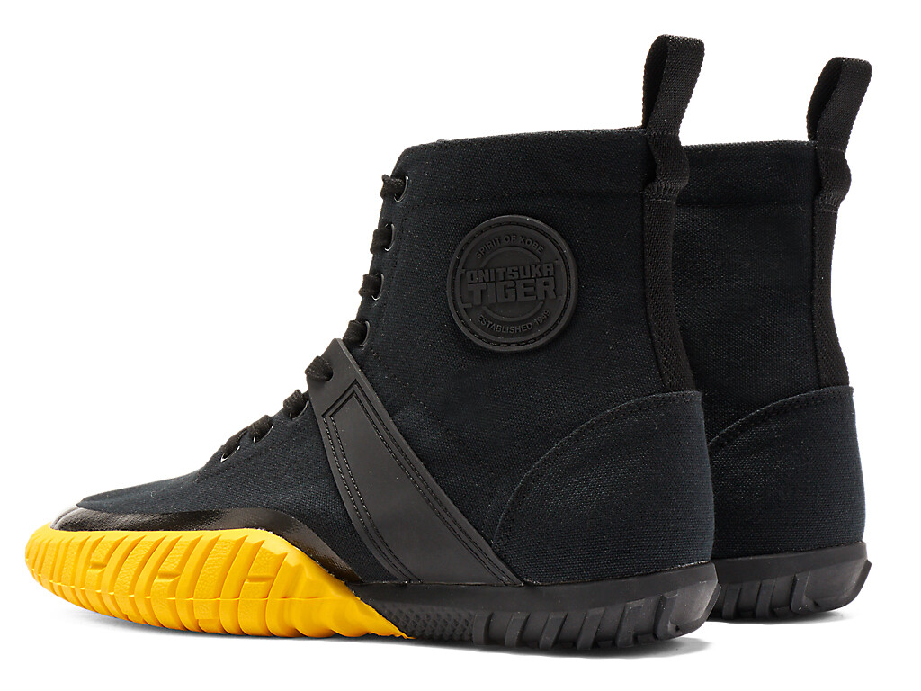 1183C167-001 Onitsuka Tiger Duck Tiger MT Black Tai Chi Yellow (Men's)