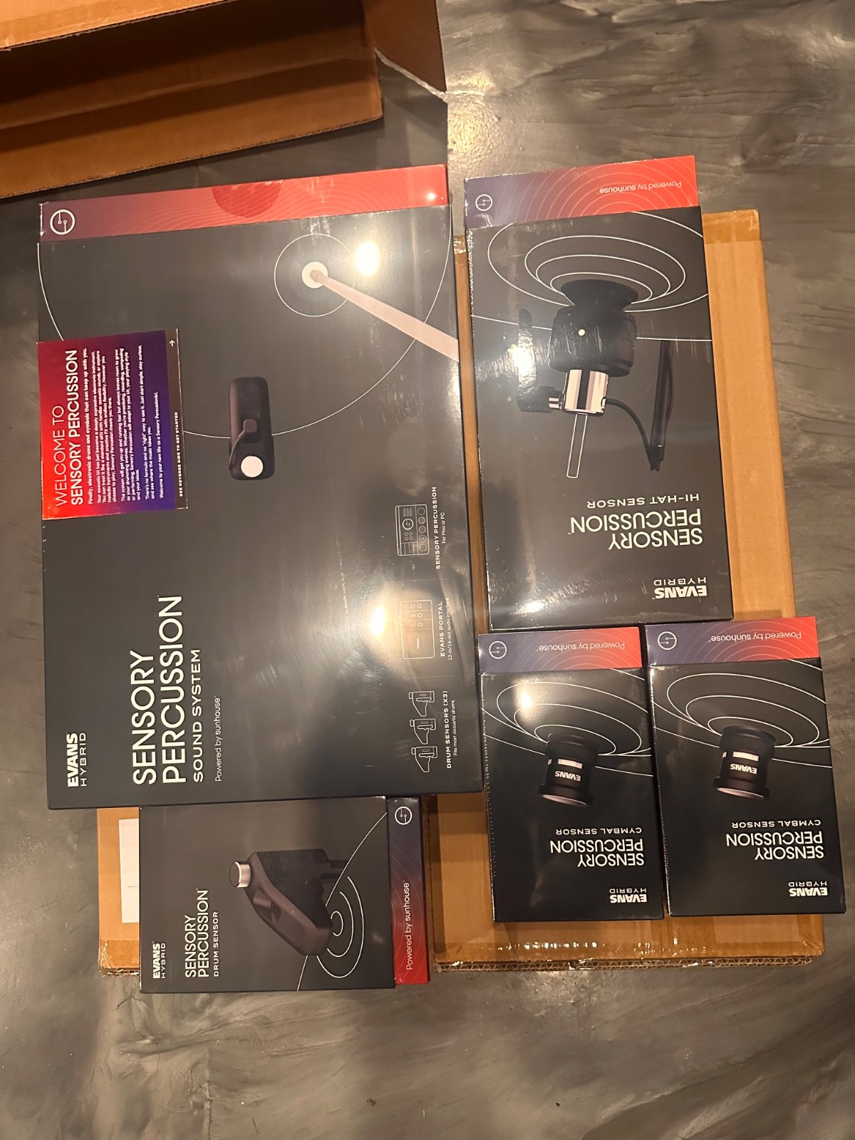Evans Hybrid Sensory Percussion eKit System