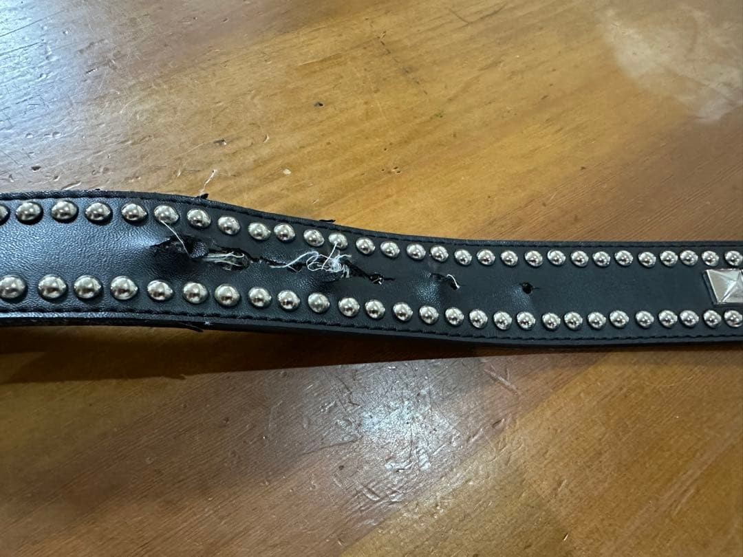 Volcom Buckle Studded Black Belt Total Length 100Cm