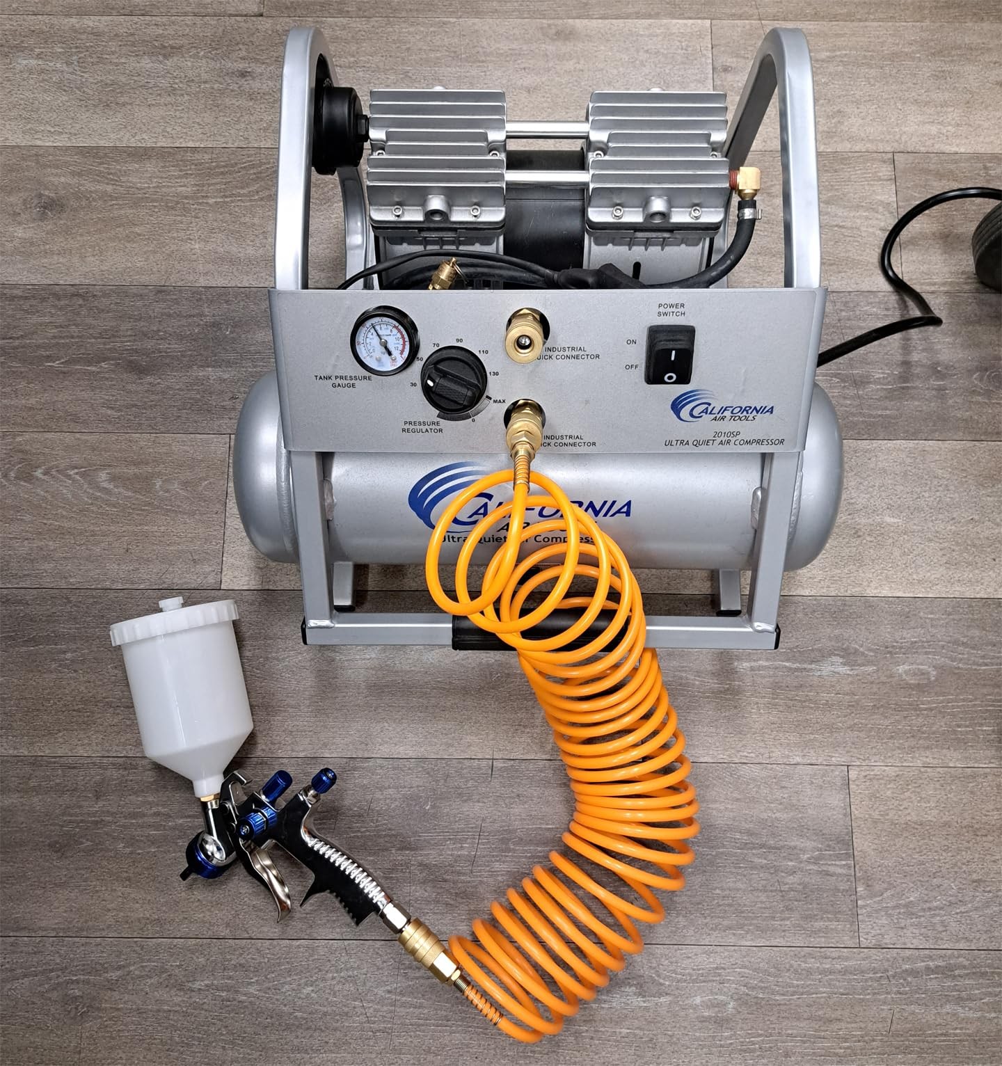 CAT-33000 LVLP Spray Gun with Gravity Feed Cup