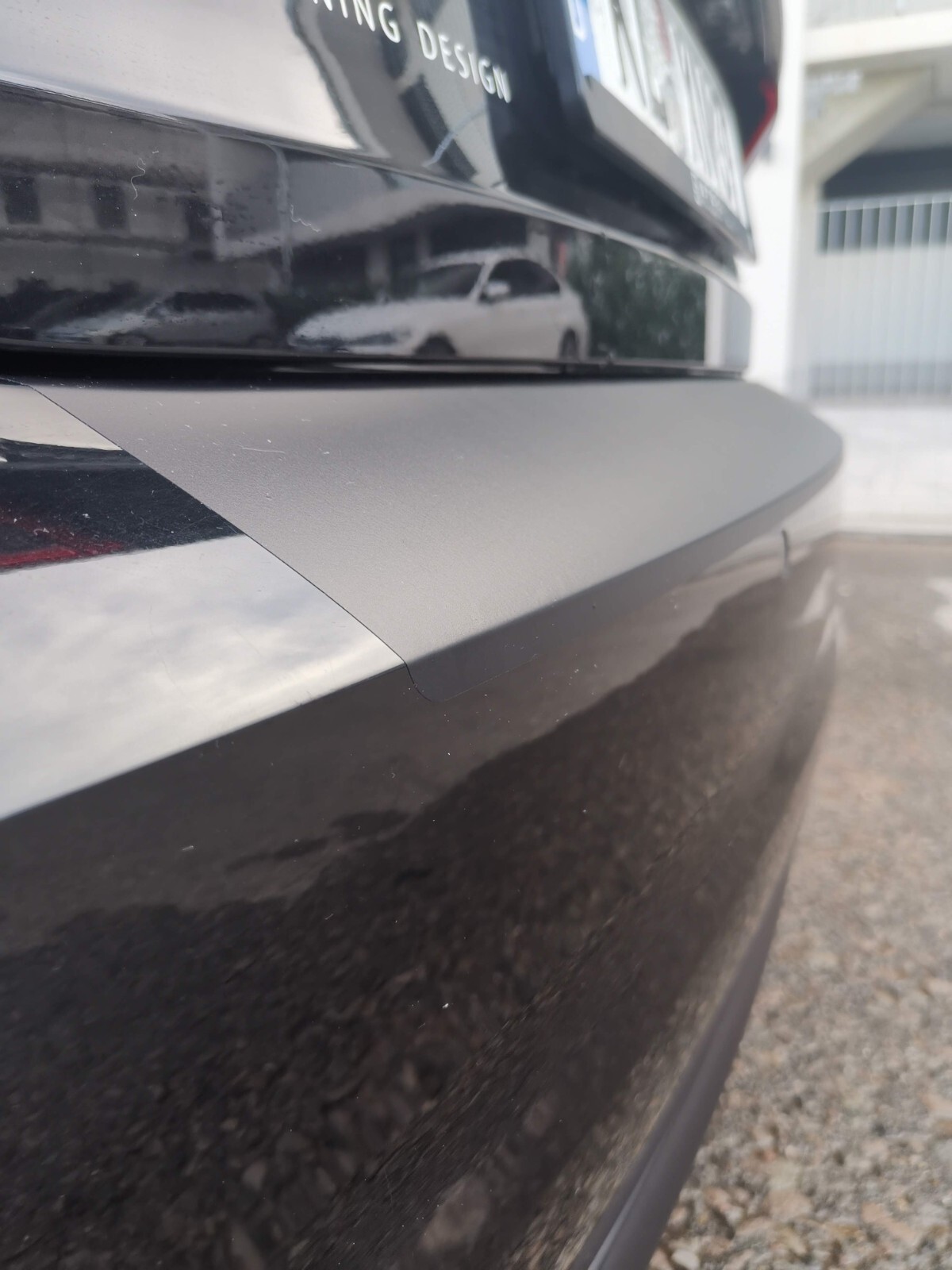 Load Sill Protector Fits Audi A1 Sportback 2012-2018 8X Matte Black