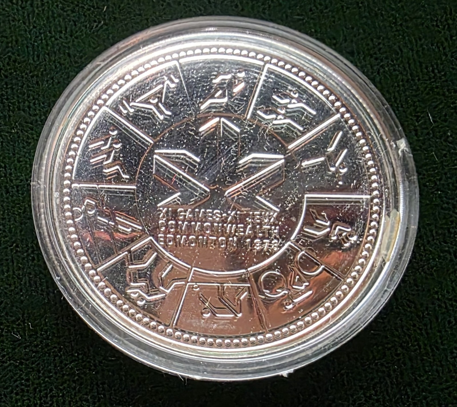 1978 CANADA PROOF SILVER DOLLAR COIN EDMONTON