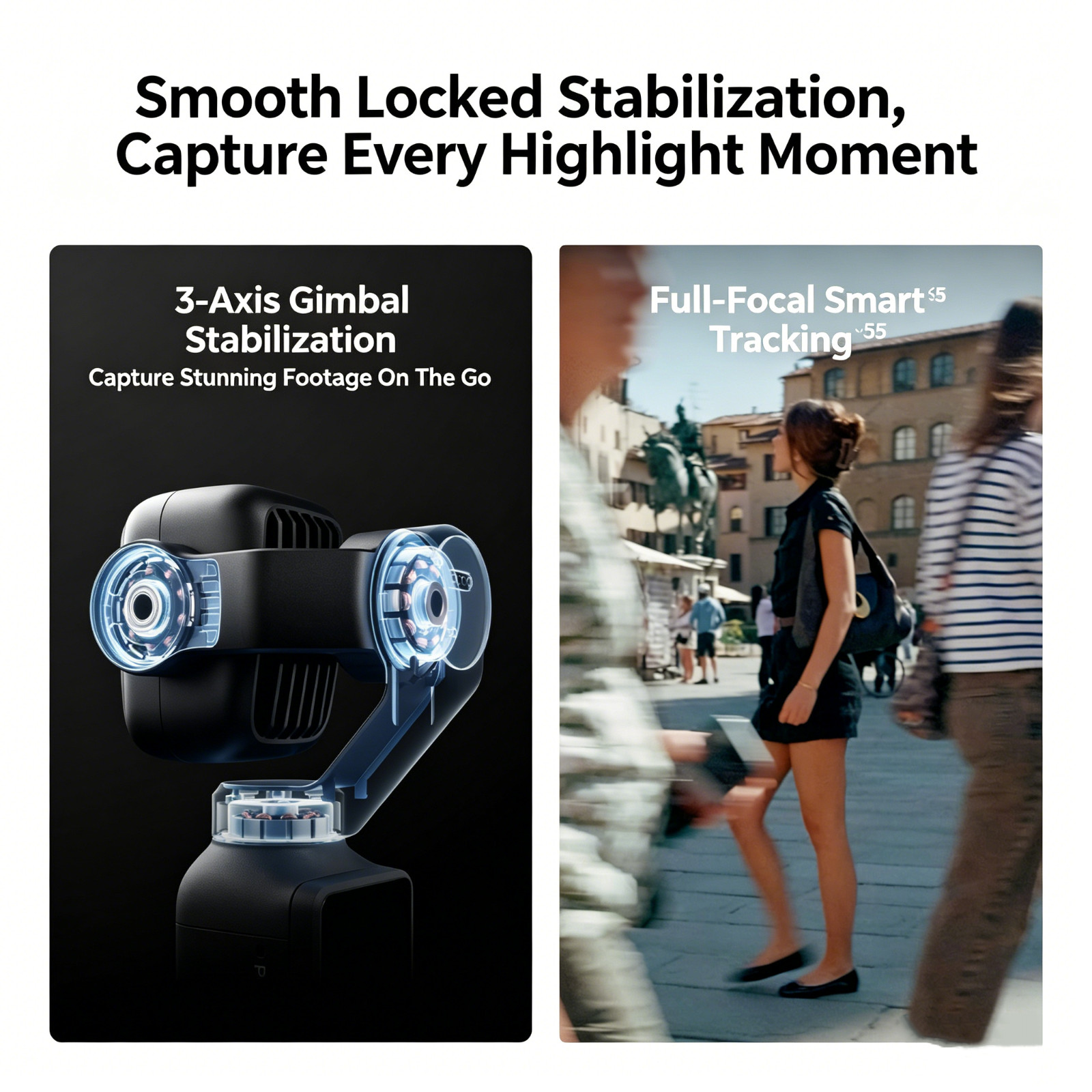 DJI Osmo Pocket Four Pro(4P) Standard Combo Handheld Stabilizer vlog