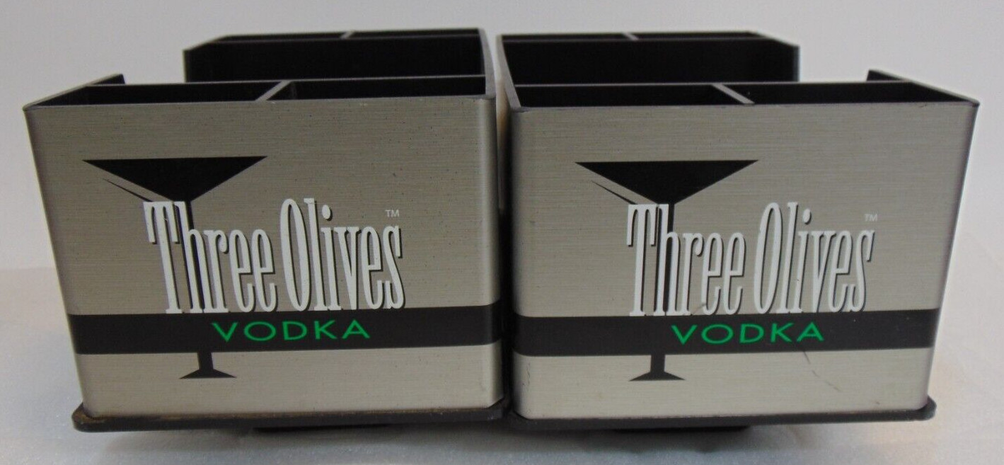 Napkin Caddy Holders Organizer Table Countertop Kitchen Man Cave Bar Vodka Decor