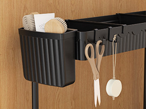 3 Pack Multi-Purpose Pull-Out Storage Organizers, 2-Tier L-Shaped Under
