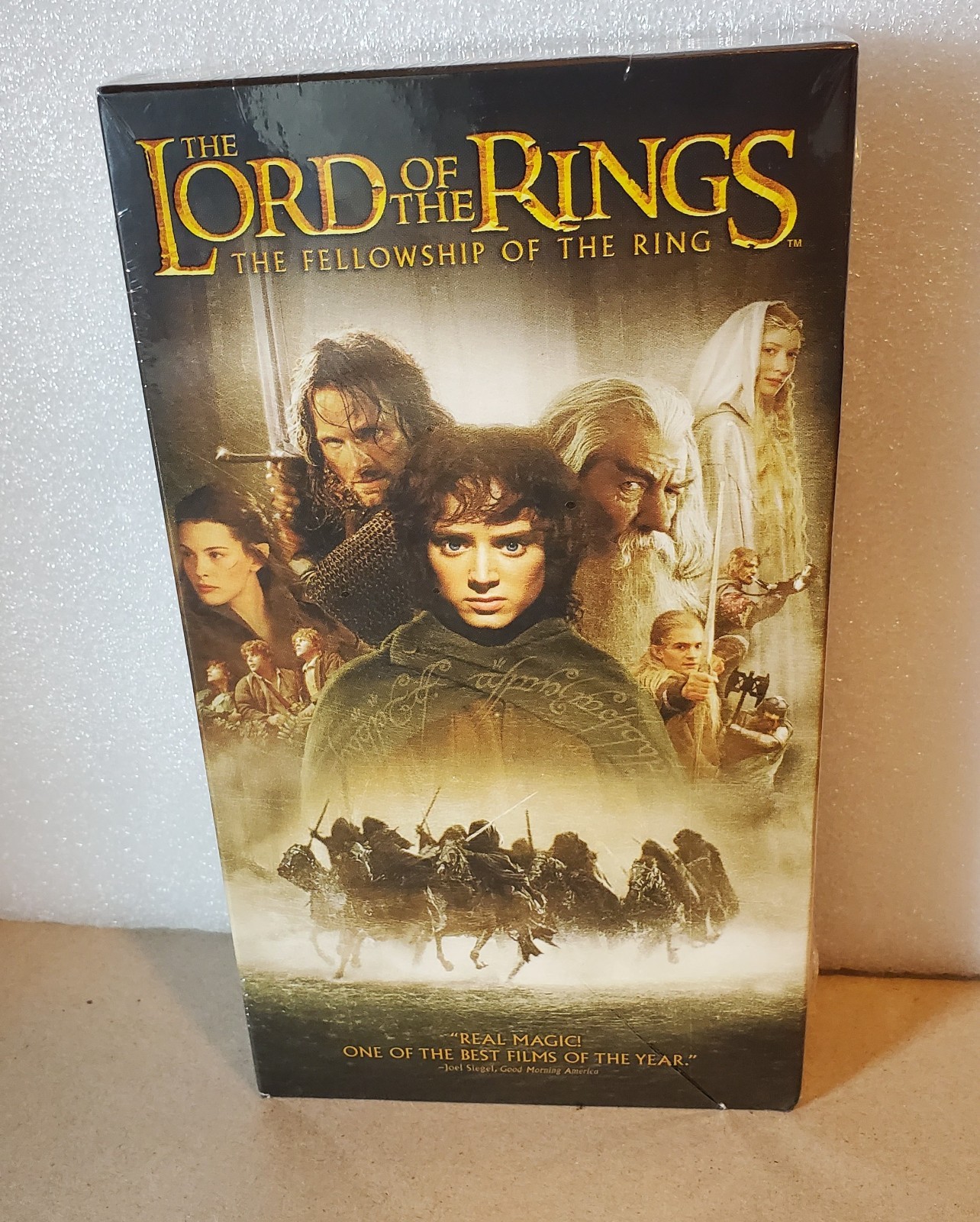 The Lord of the Rings Fellowship of the Ring 2002 VHS Sealed - Never Circulated