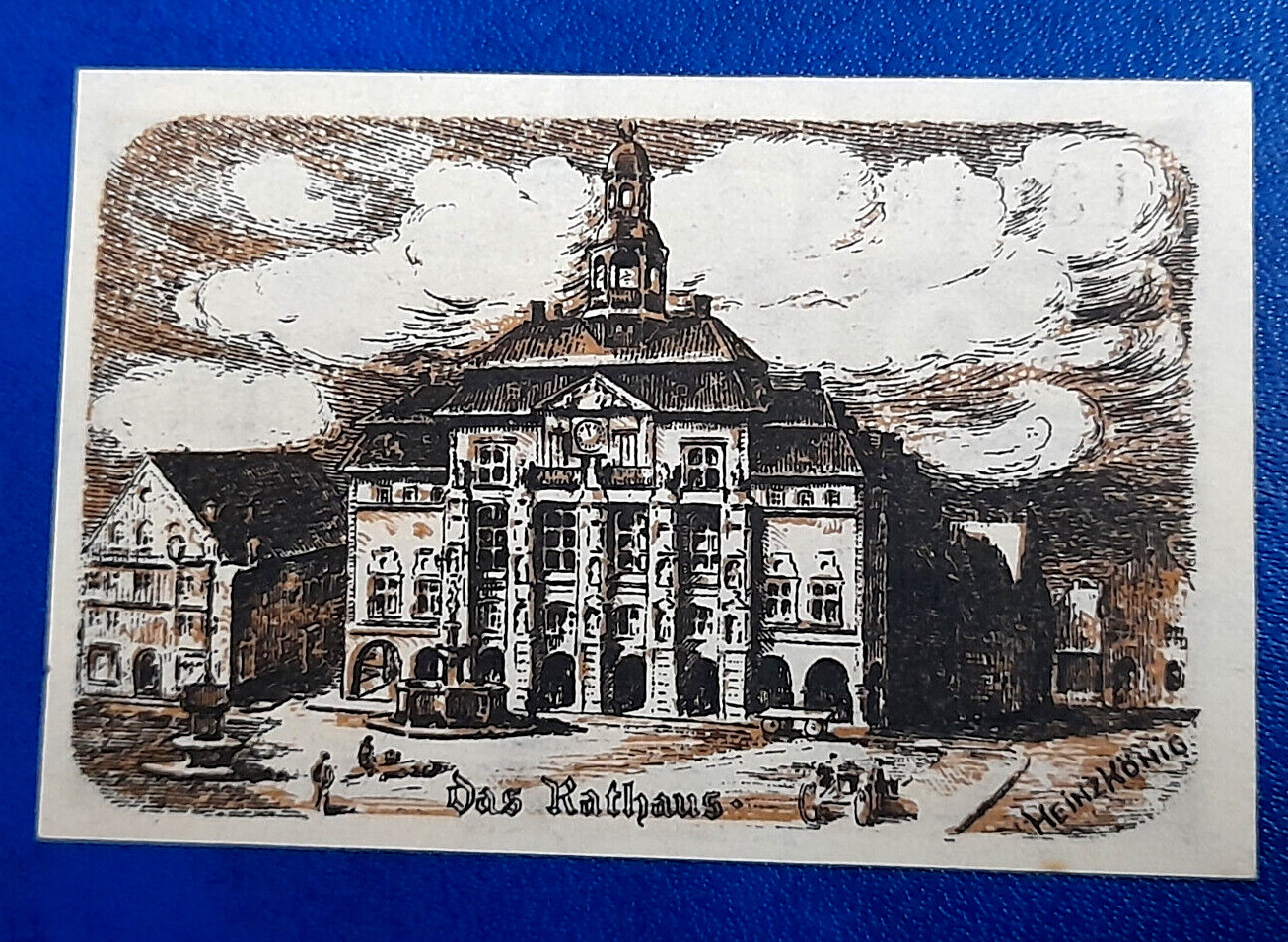 LÜNEBURG NOTGELD 50 PFENNIG 1921 EMERGENCY MONEY GERMANY BANKNOTE (29810)