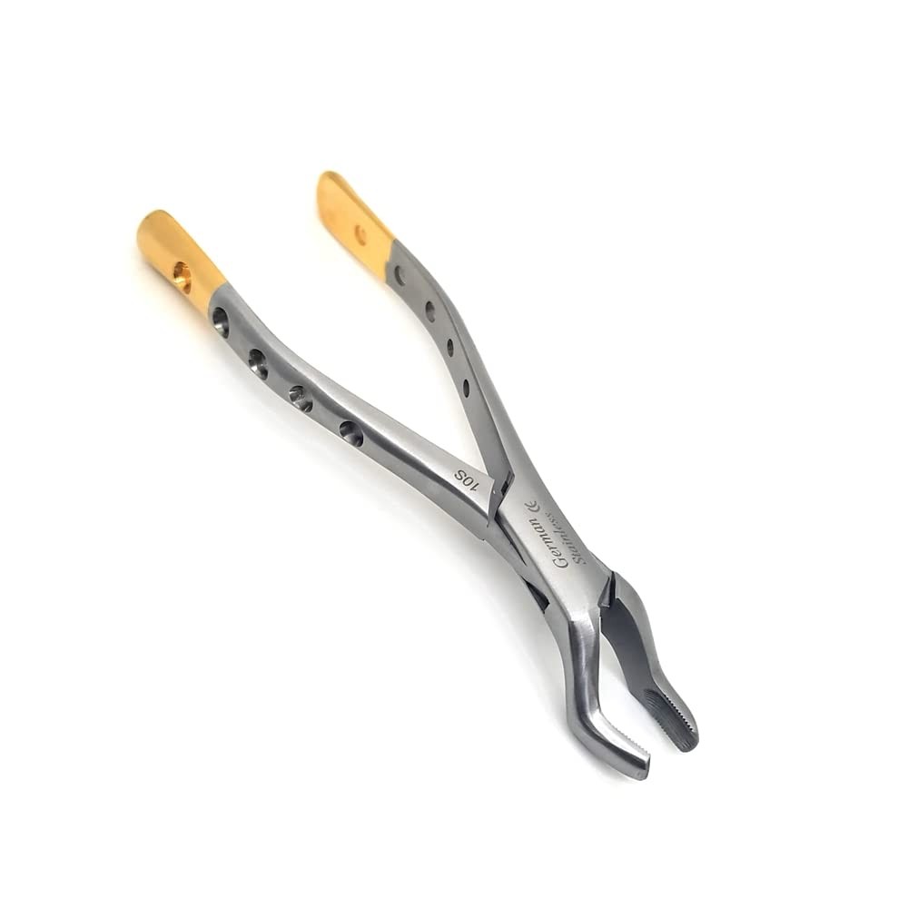 O.R GRADE PASSIVATED AUTOCLAVABLE DENTAL TOOTH SURGERY EXTRACTING FORCEP #10S