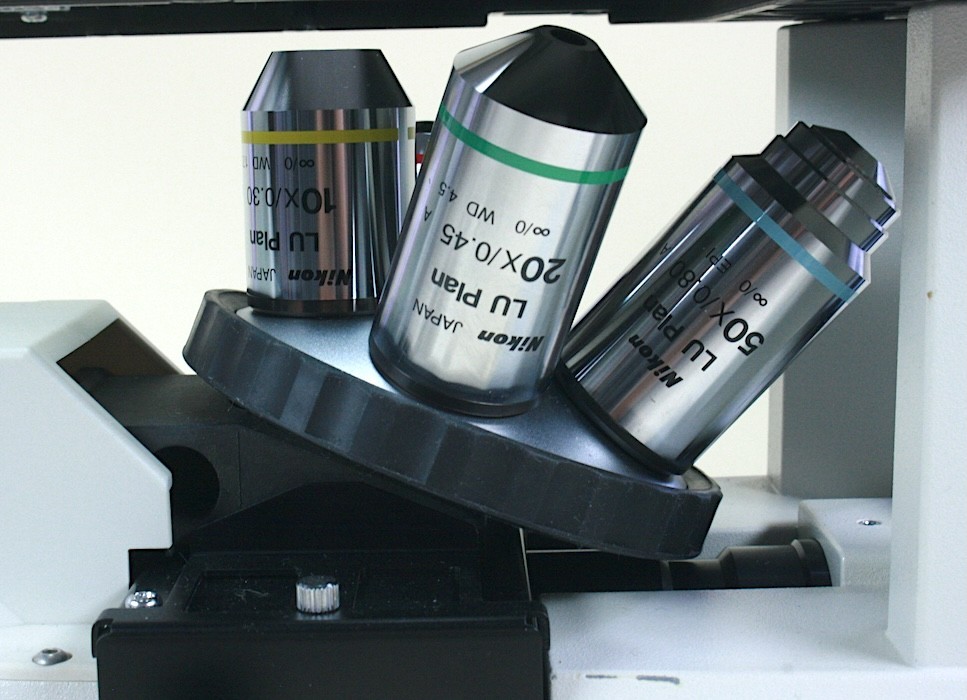 Nikon MA 100 BF Trinoc. Inverted Metallograph Microscope for Materials Sciences