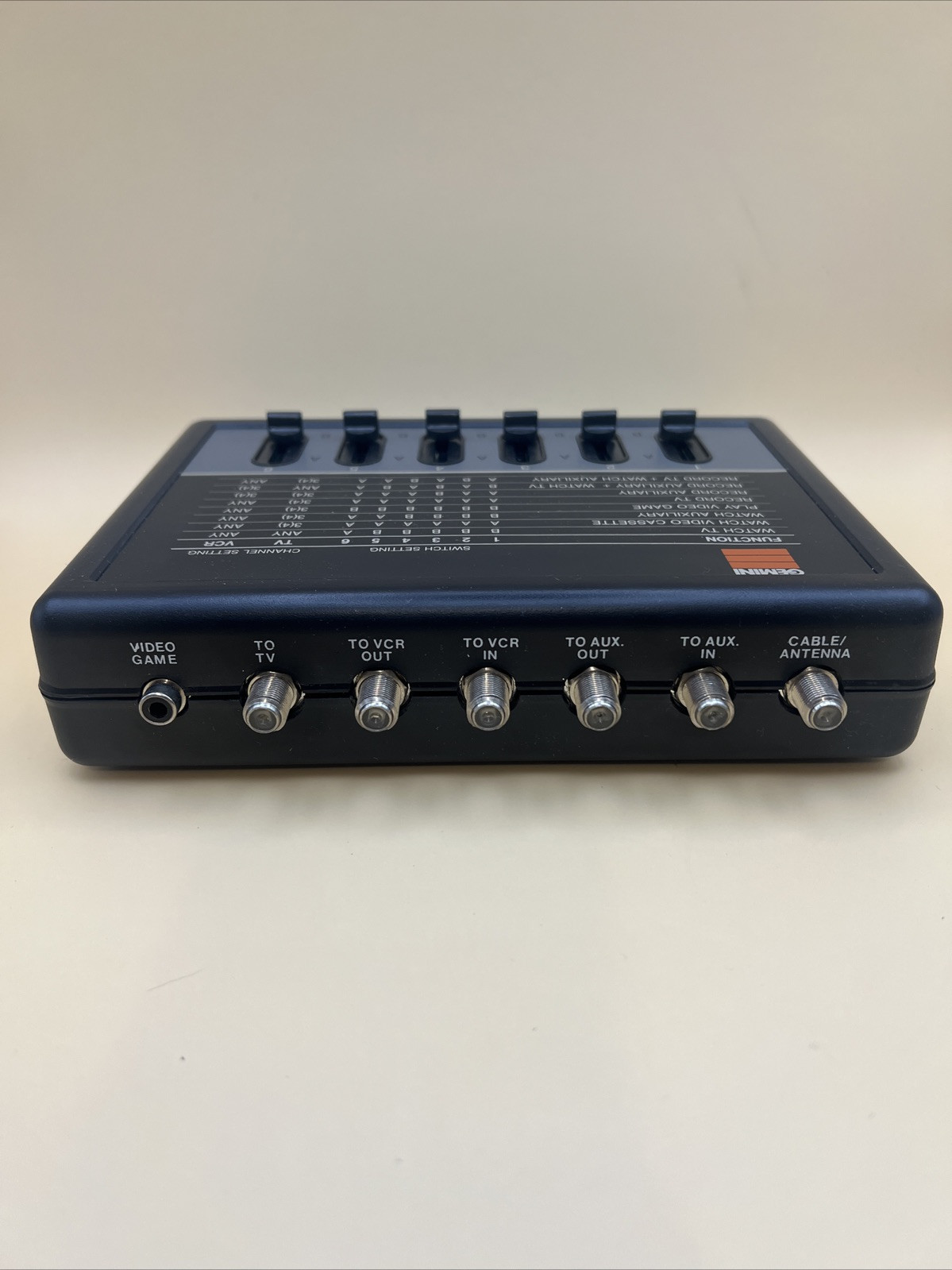 Vintage Gemini Video Control Center-SC1500. 1985