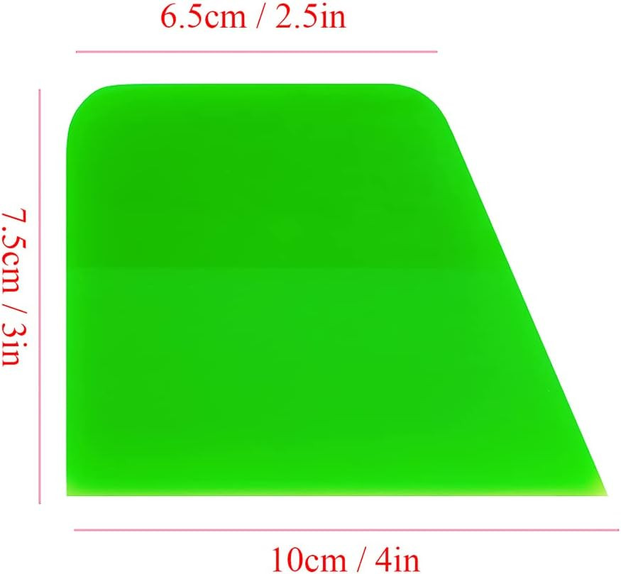 PPF Squeegee Anti-Scratch Soft TPU Water Blade Scraper for Vinyl, Small Tint,...