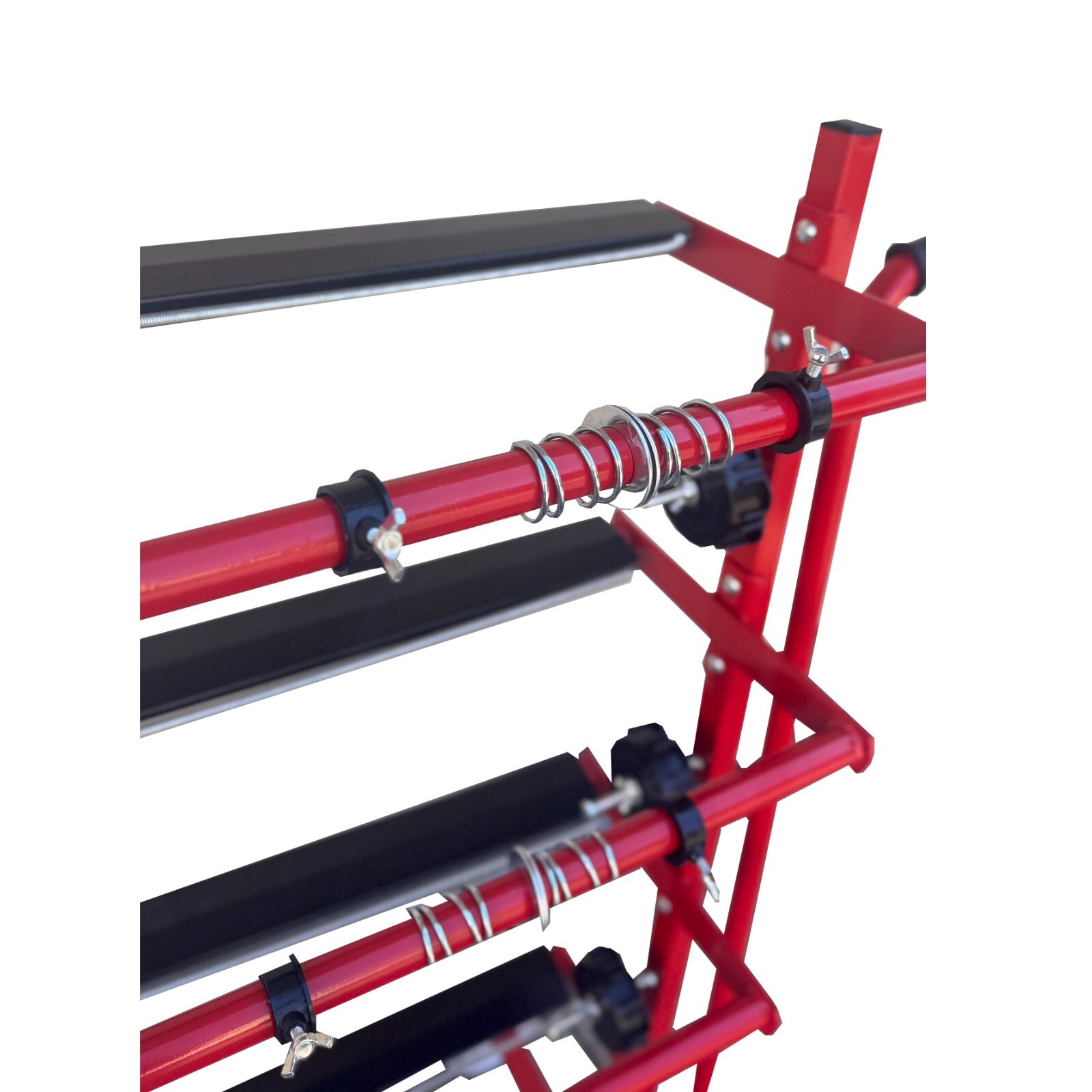 Masking Paper Machine Dispenser Stand Mobile Tree Style Multiple Rolls Tape