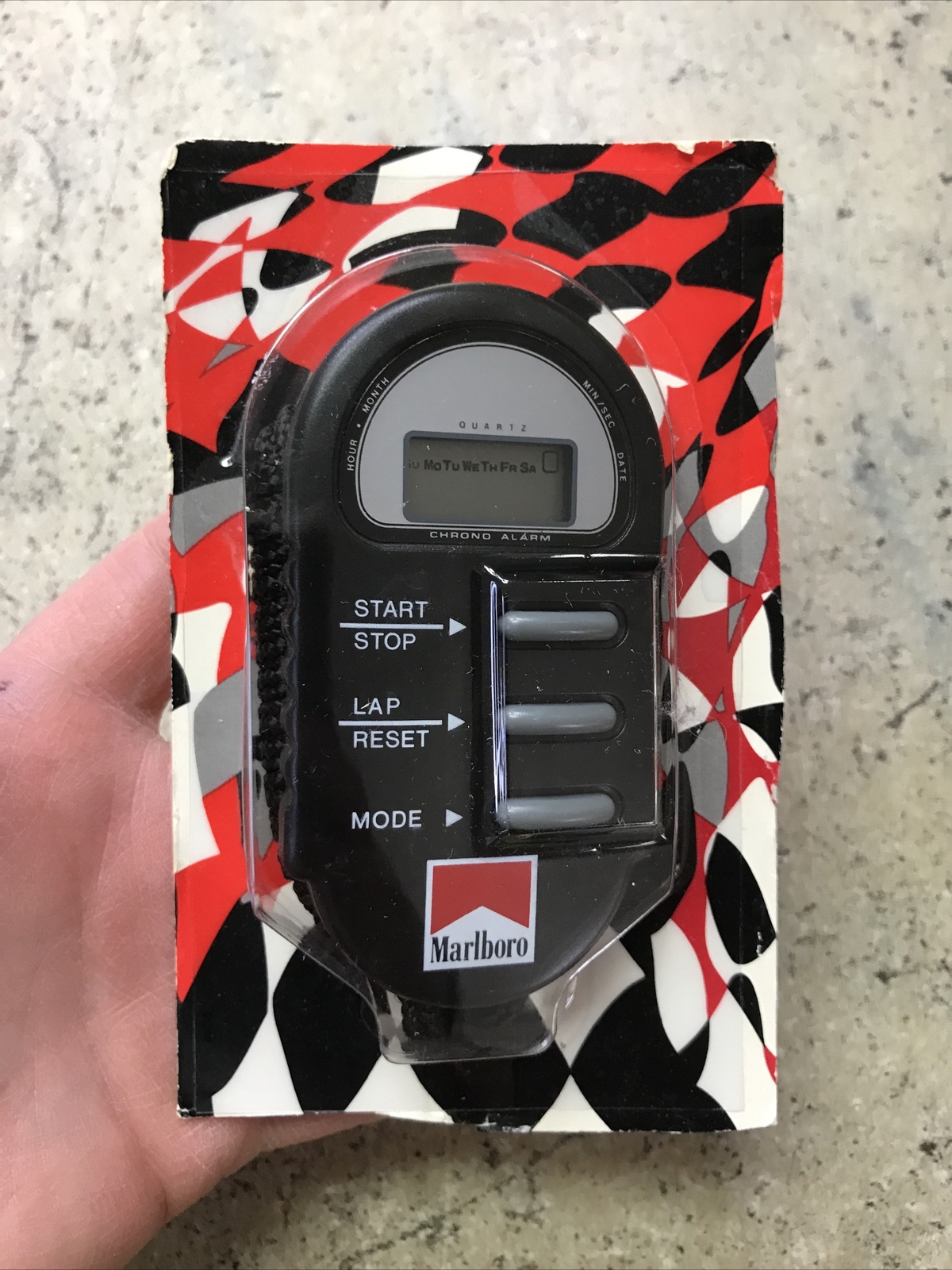 Marlboro Stopwatch With Lanyard Vintage Collectable - Marlboro Miles - Fast Ship