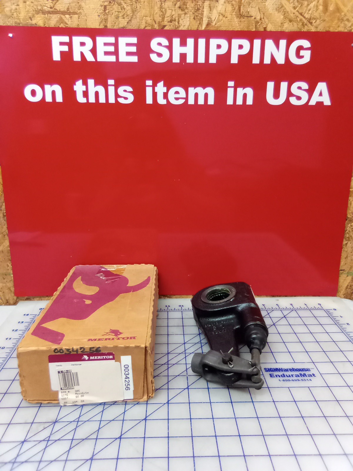 Meritor Slack Adjuster 1.50-28, New Old Stock, R802486, Free Shipping
