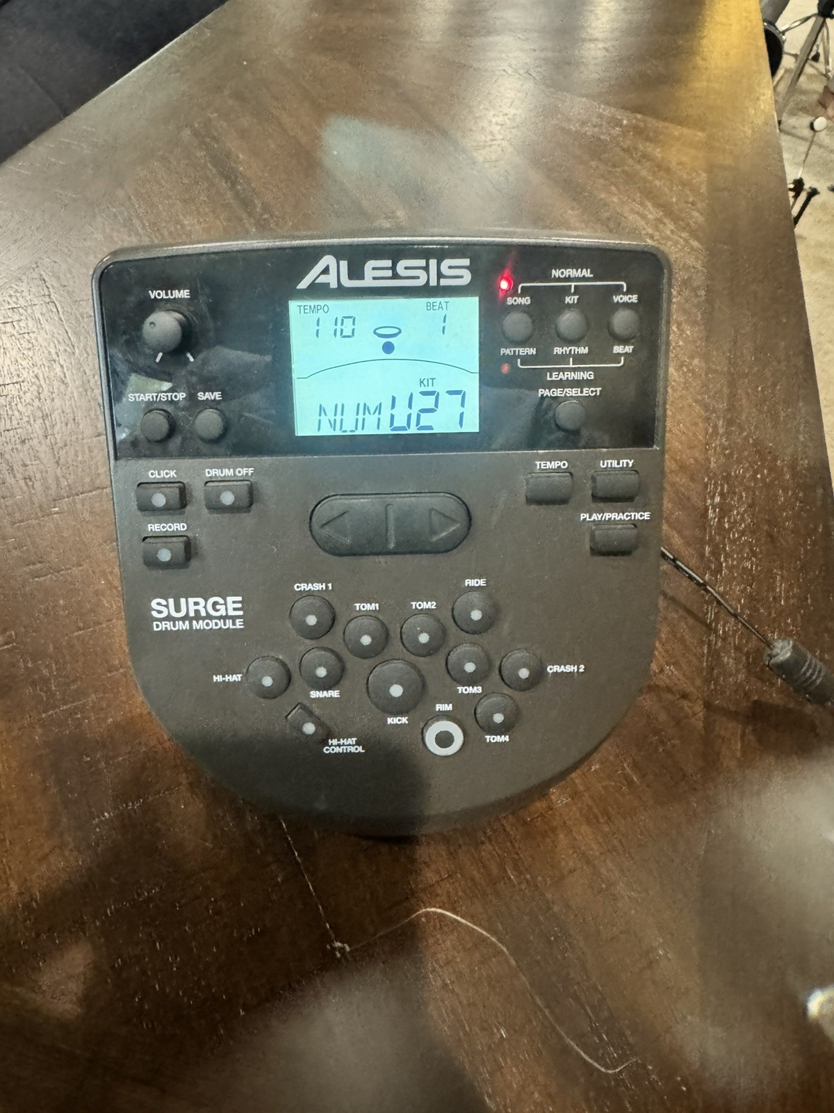 Alesis SURGE DM7X Drum Module READ DESCRIPTION AMP USE ONLY headphone jack inop