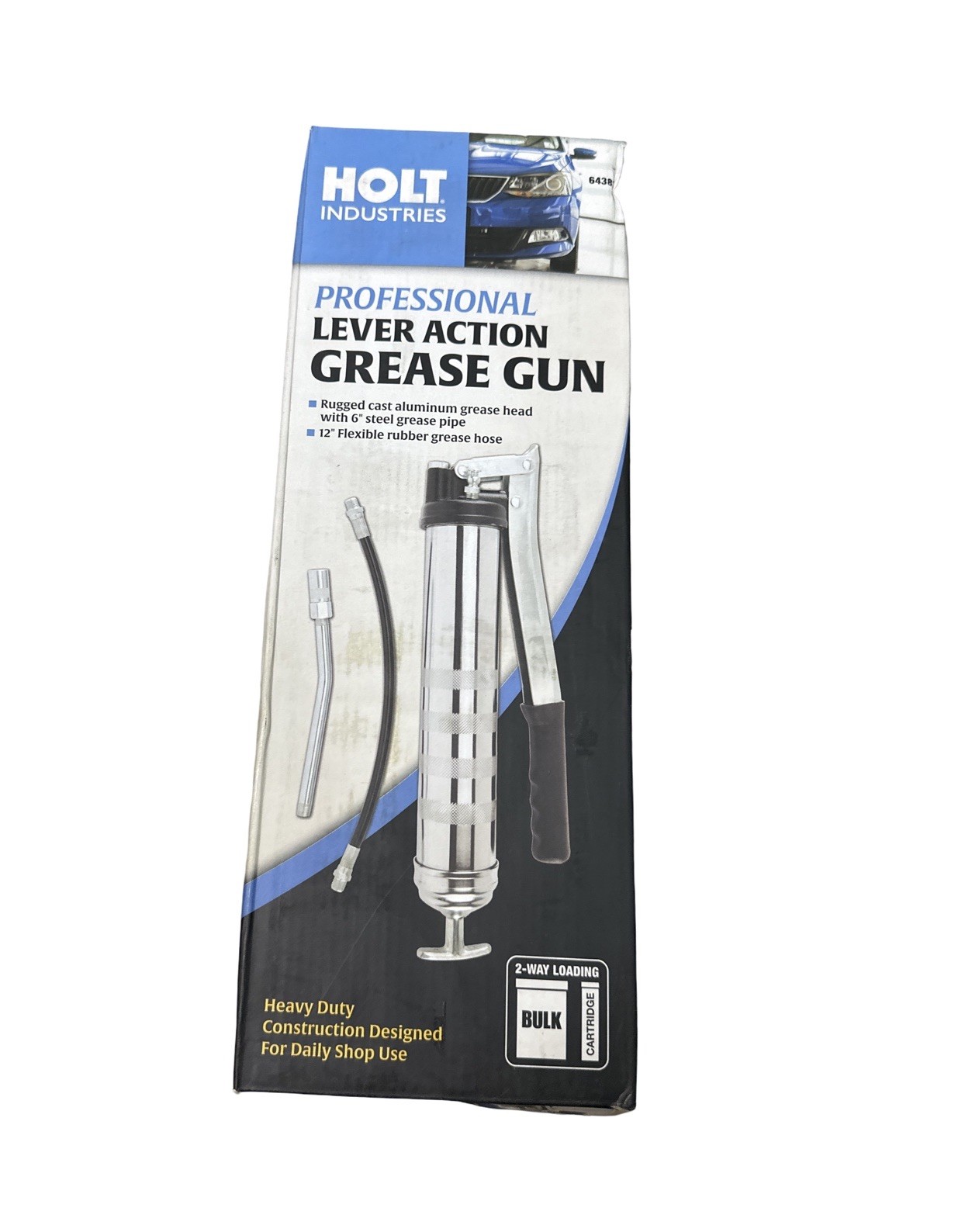 Holt Industries Professional Lever Action Grease Gun, model 64382 New