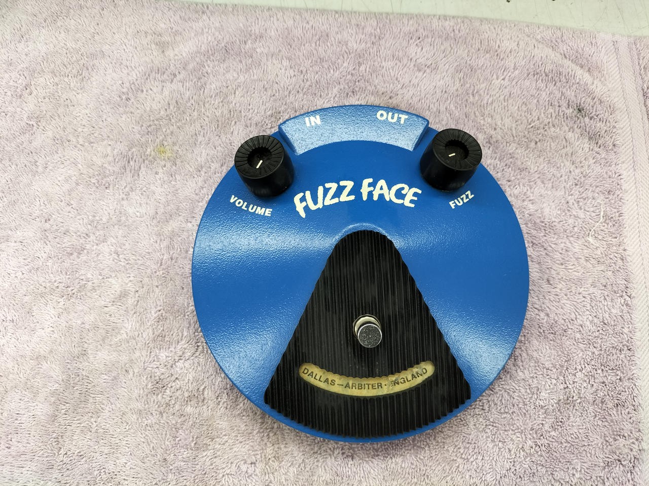 Jim Dunlop Fuzz Face JHF2 Distortion Guitar Effects Pedal Tested Used From Japan