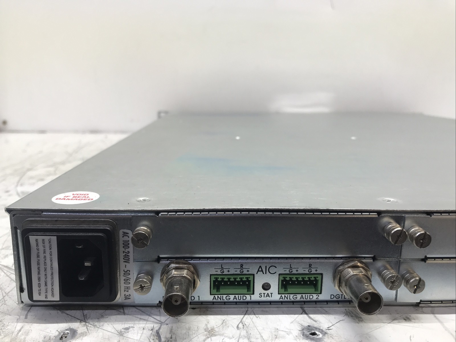 Harmonic Divicom Electra 5011 Multichannel Encoder ELC-5011-L POWERS ON NO FRONT
