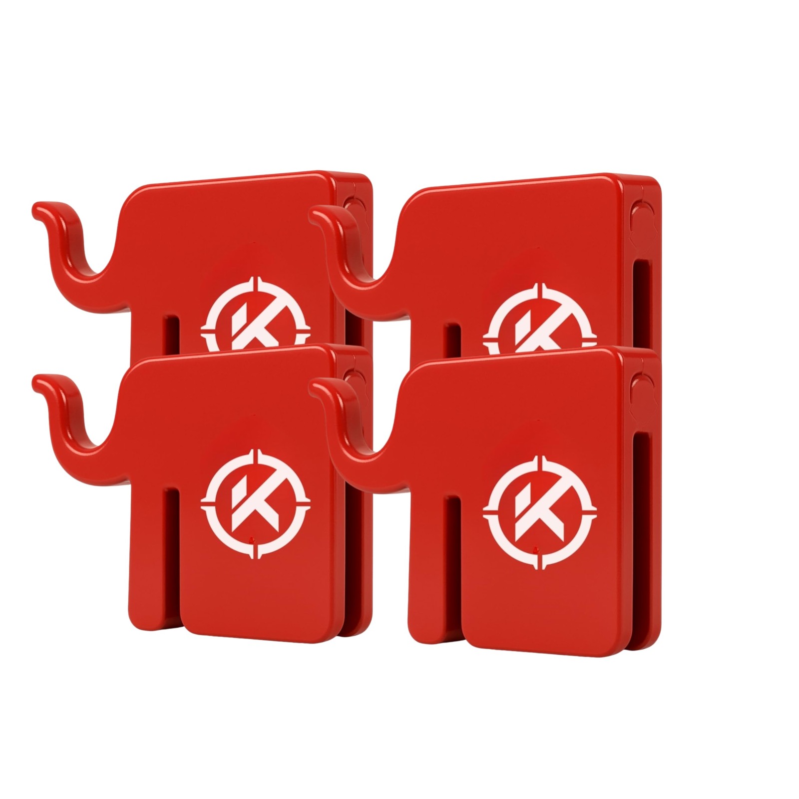 Krate Tactical Patriotic Elephant T-Post Target Hanger 4 Pack - Easy Assembly -
