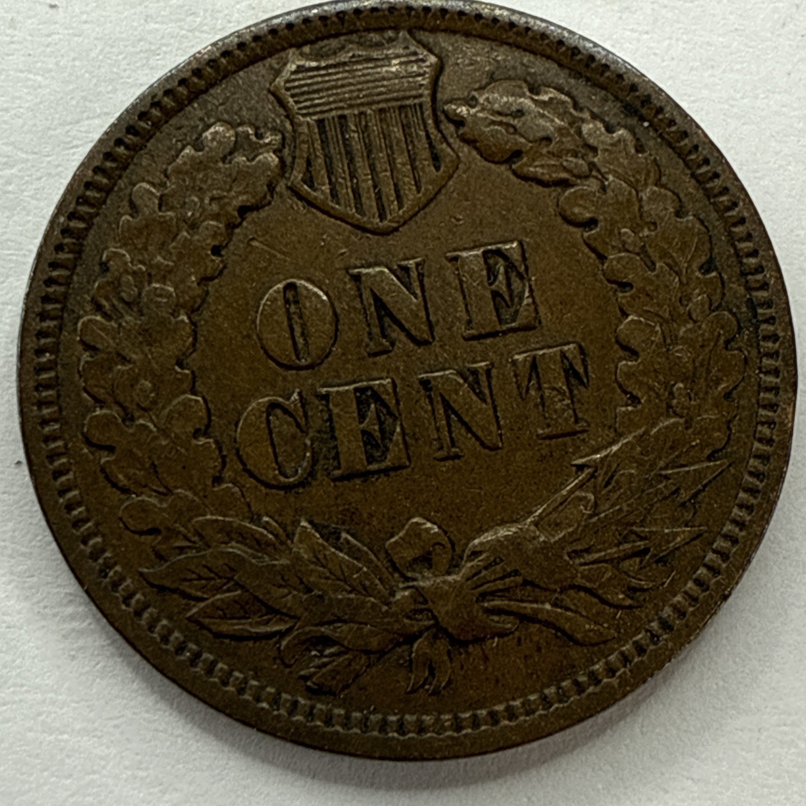 1909 Indian Head Cent Exact Coin Imaged #IND2089