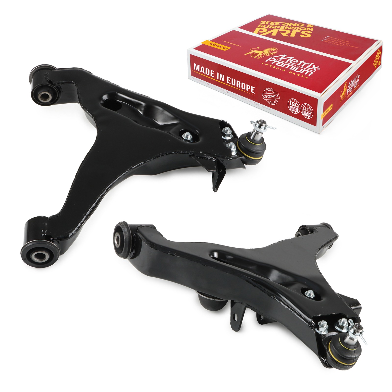 Front Lower Control Arm w/ Ball Joint Assembly Set for 01-06 Mitsubishi Montero